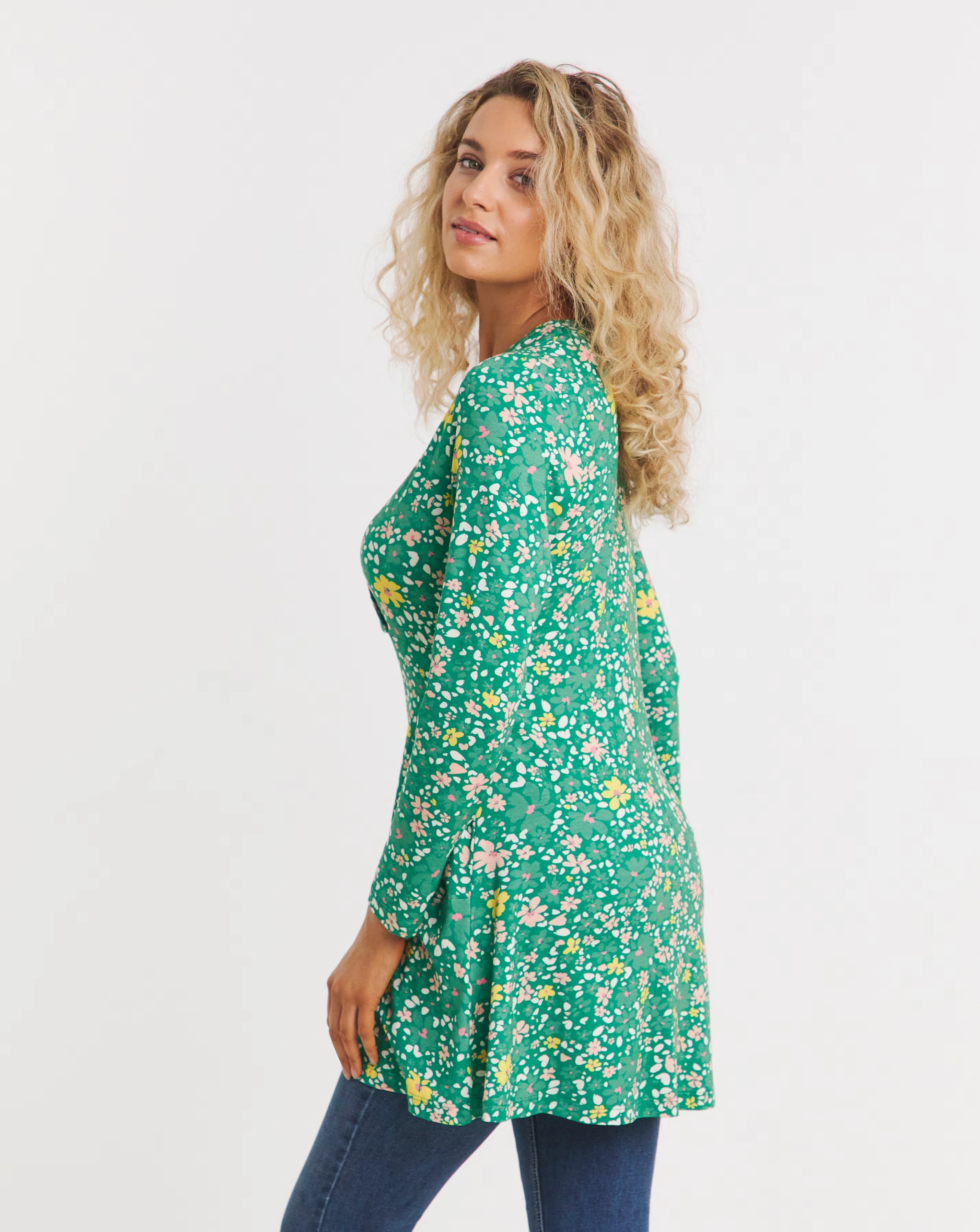 Joe Browns Button Detail Jersey Tunic 4 Joe Browns Button Detail Jersey Tunic
