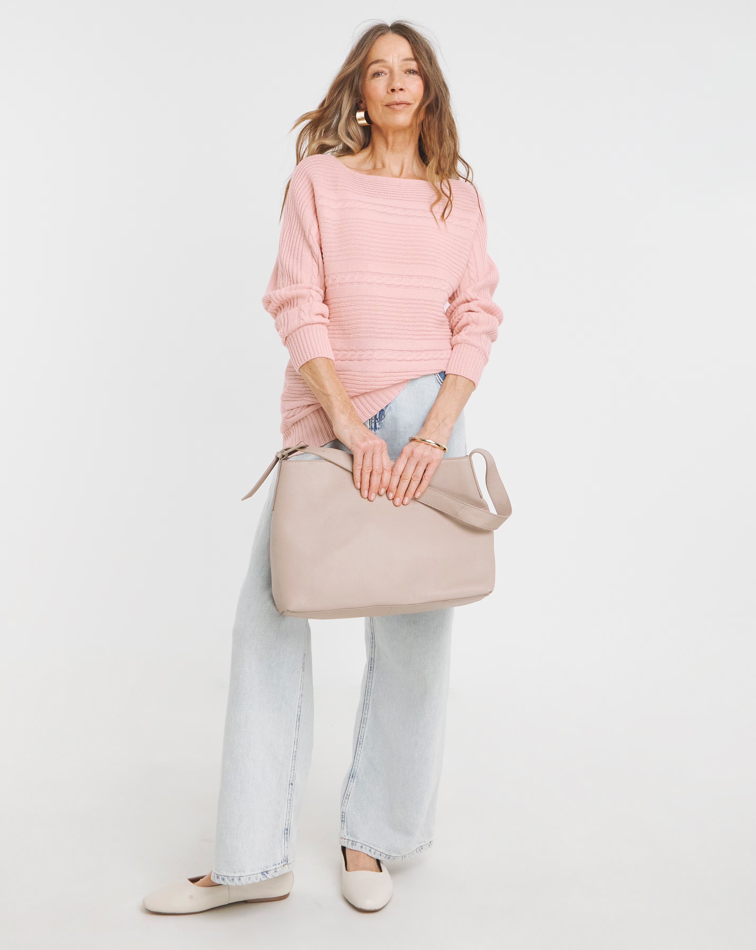 Blush Cable Tunic