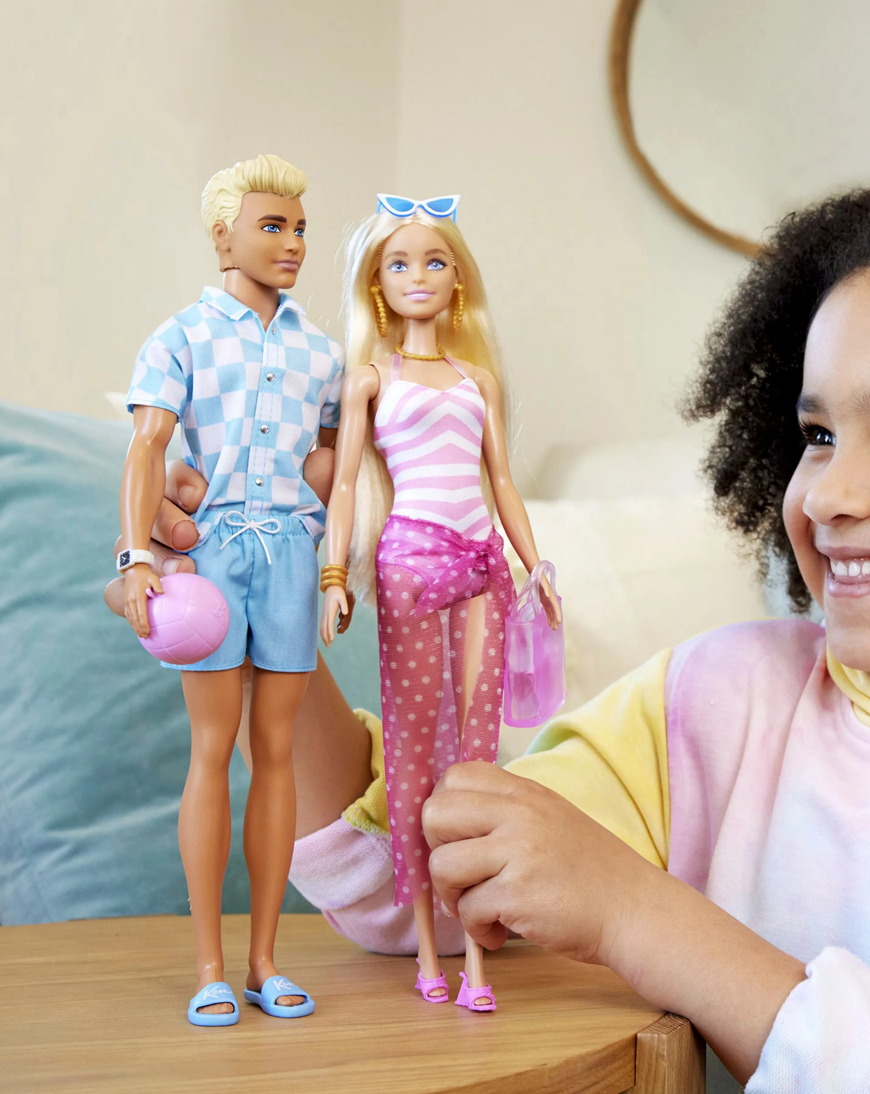 Barbie Doll with Swimsuit and Beach-Themed Accessories 6 Barbie Doll with Swimsuit and Beach-Themed Accessories