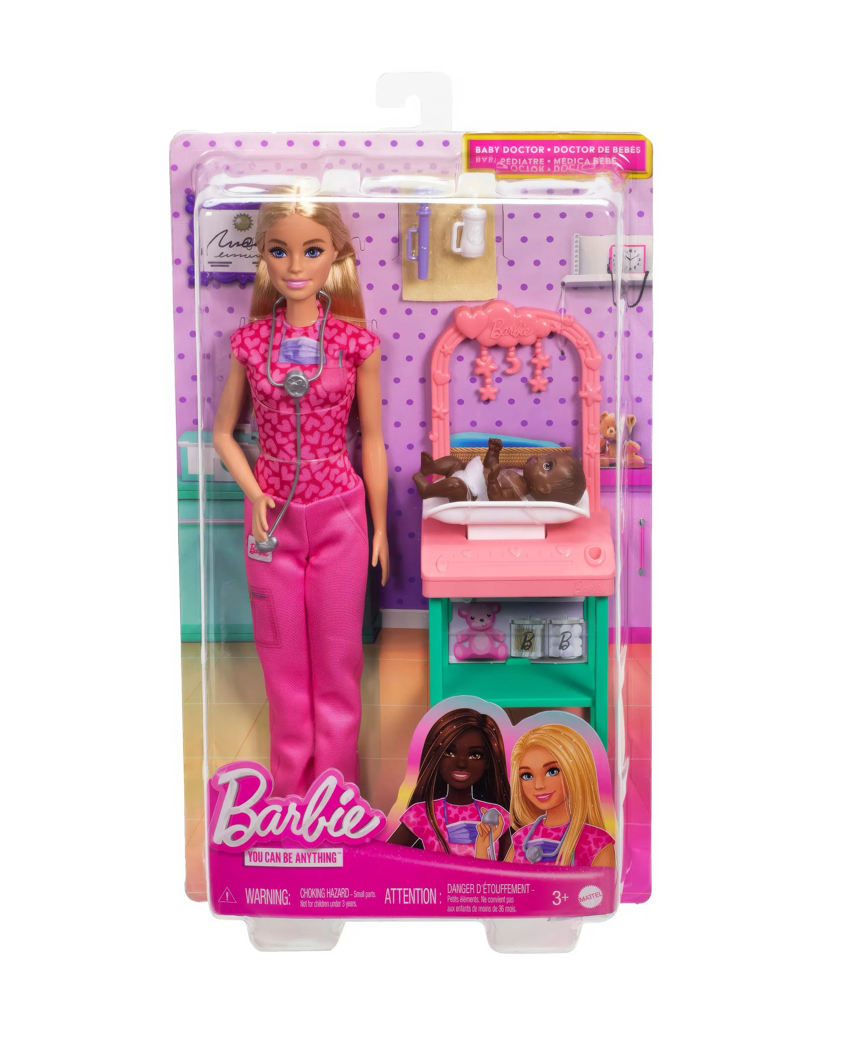 Barbie Baby Doctor Doll and Playset 5 Barbie Baby Doctor Doll and Playset