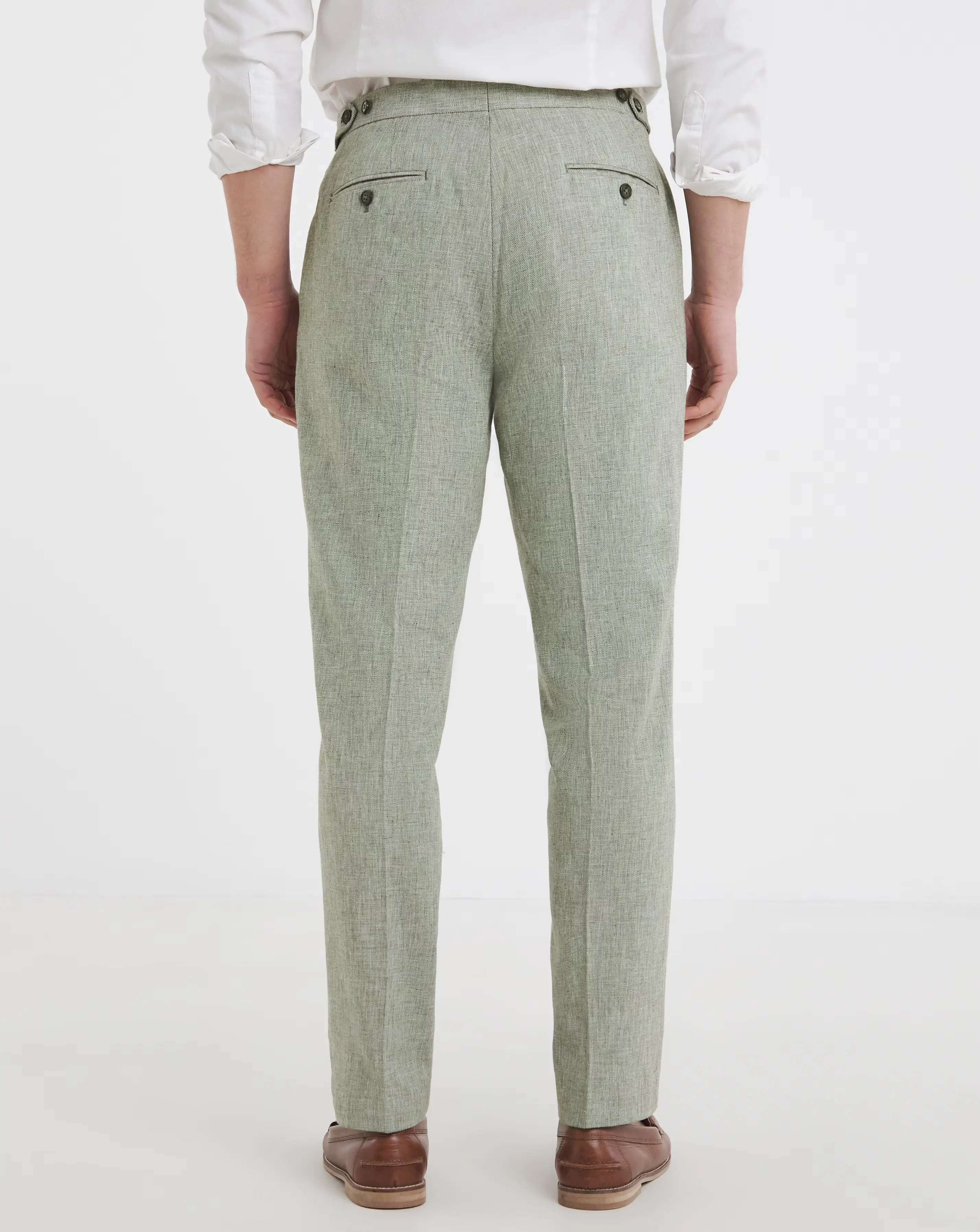 Linen Blend Trouser 2 Linen Blend Trouser
