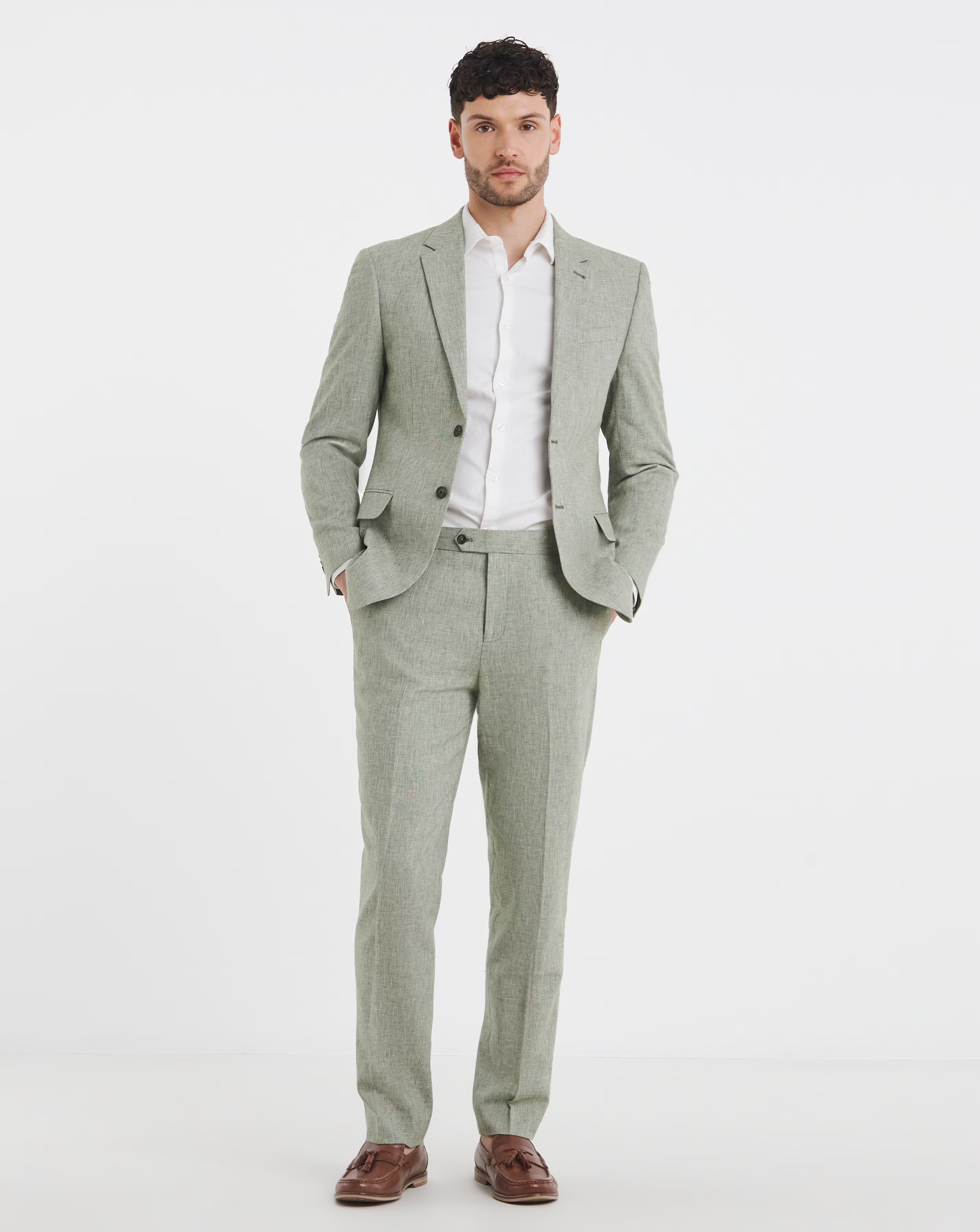 Linen Blend Trouser 4 Linen Blend Trouser