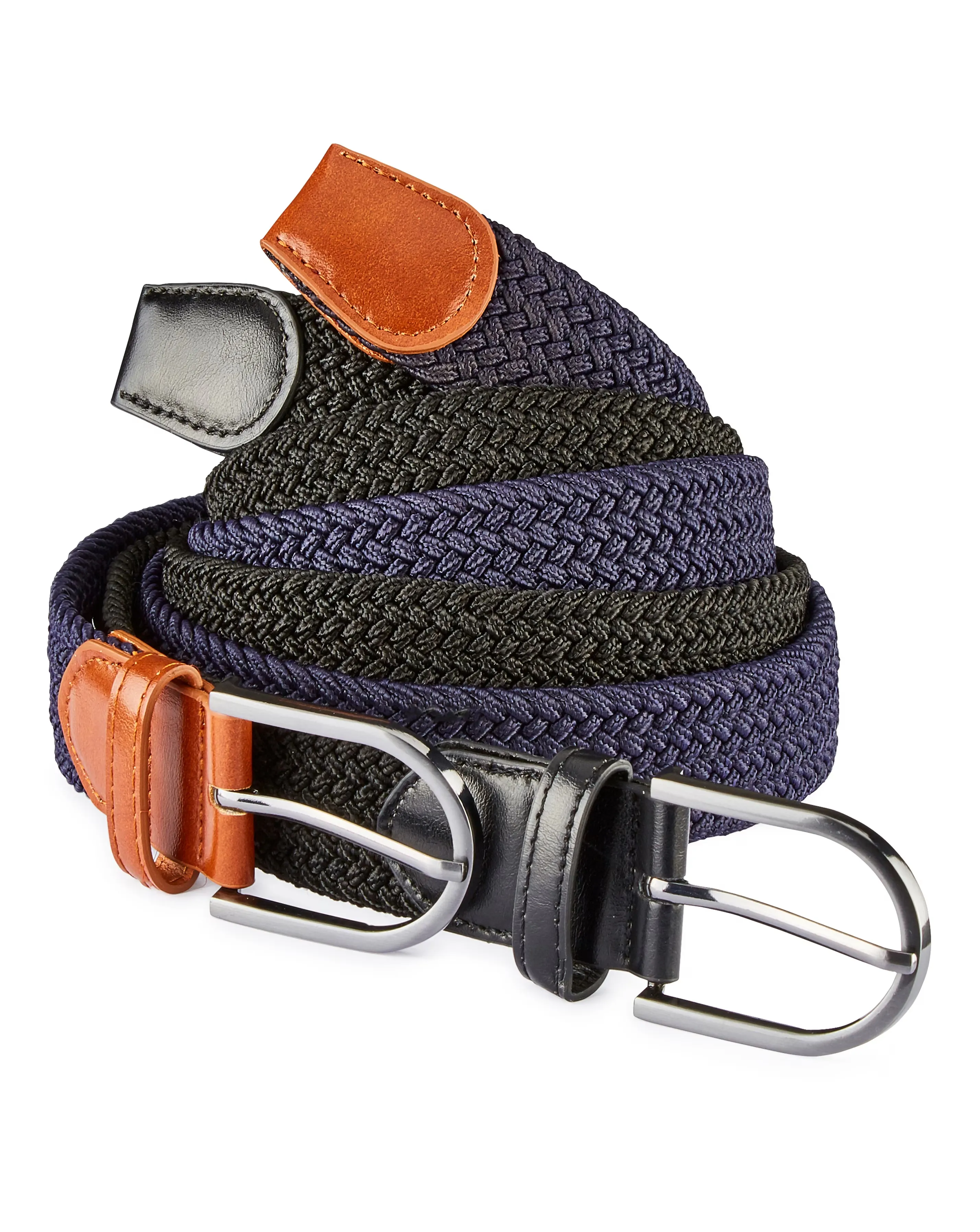 Pack of 2 Canvas Belts 2 Pack of 2 Canvas Belts
