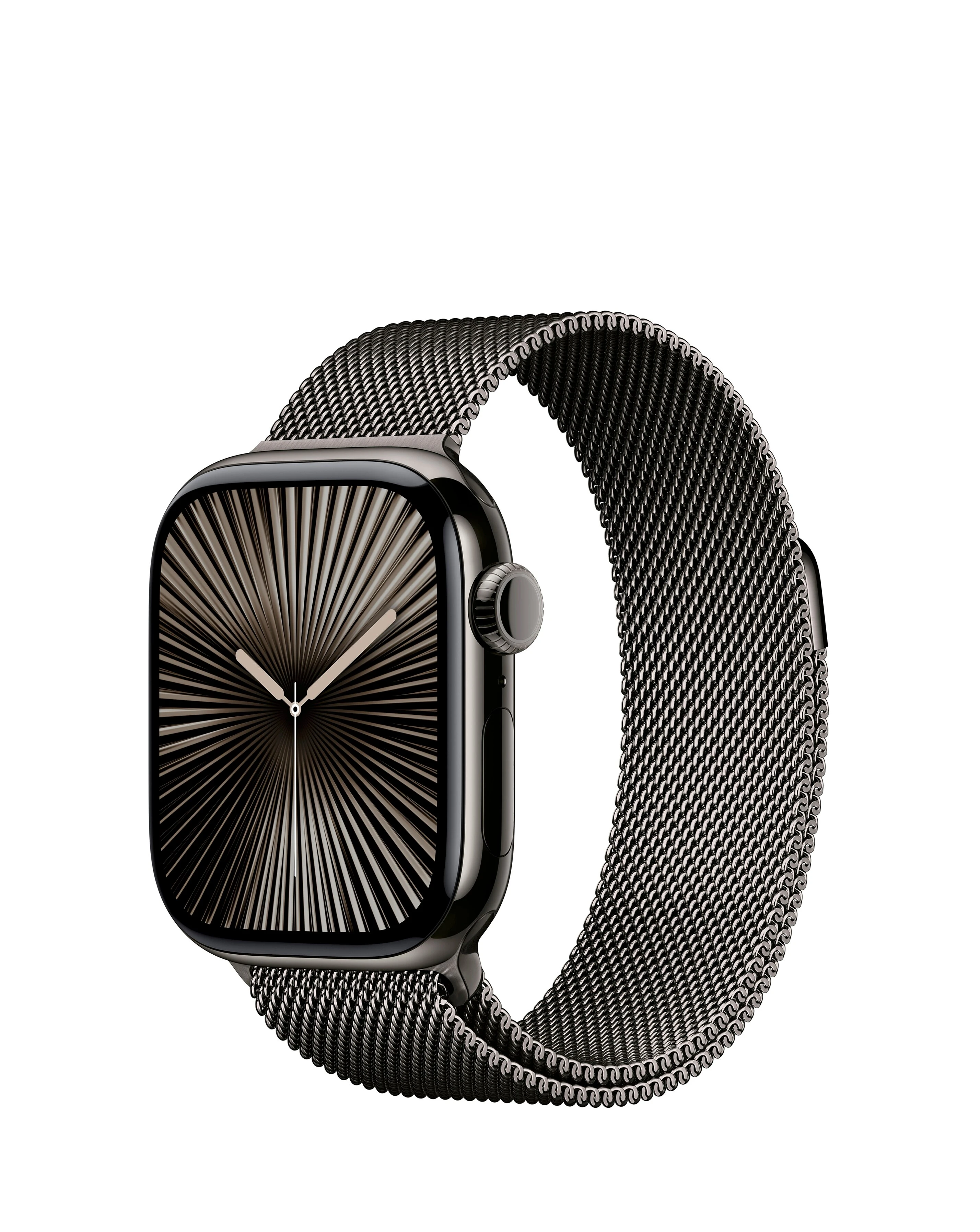 Apple Watch Series 10 GPS/Cellular 42mm Slate Titanium Case, Slate Milanese Loop 1 Apple Watch Series 10 GPS/Cellular 42mm Slate Titanium Case, Slate Milanese Loop
