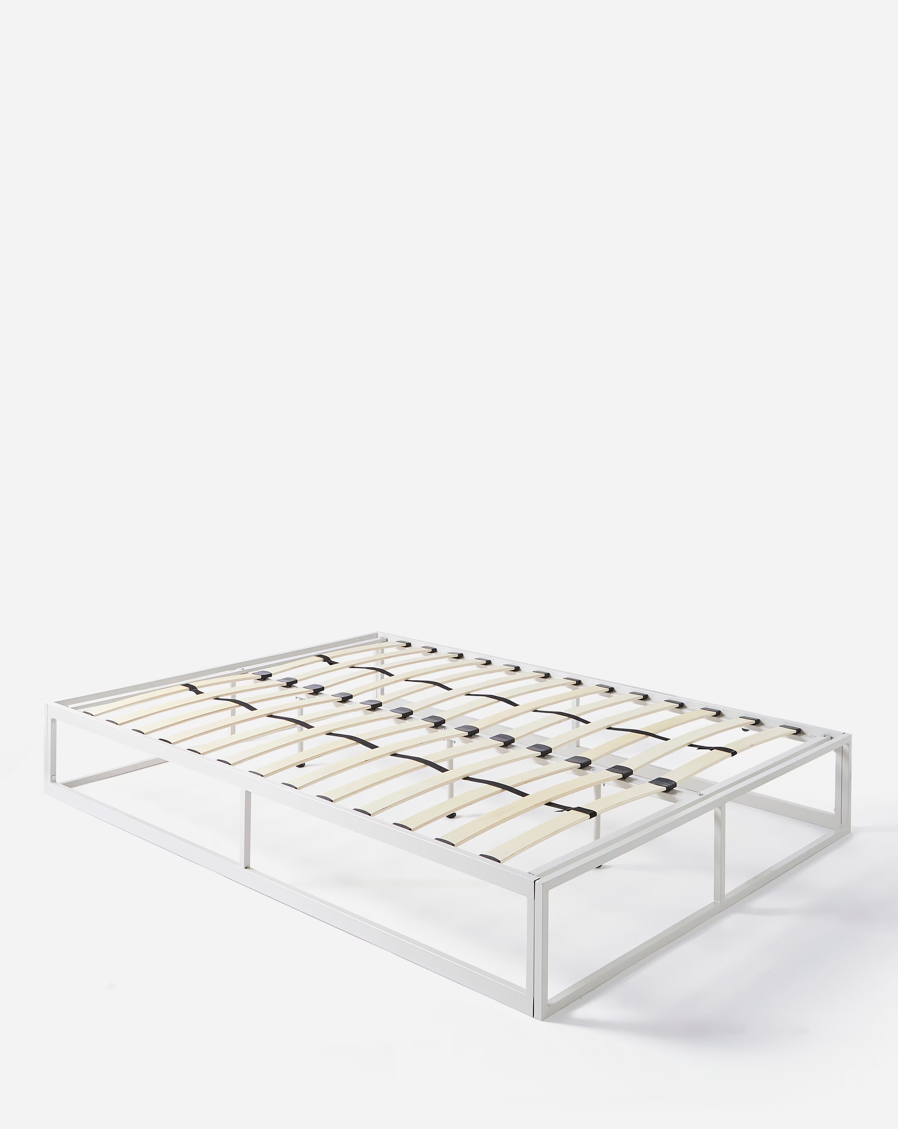 Manhattan Metal Platform Bed Frame with 3 Layer Memory Foam Hybrid Mattress 3 Manhattan Metal Platform Bed Frame