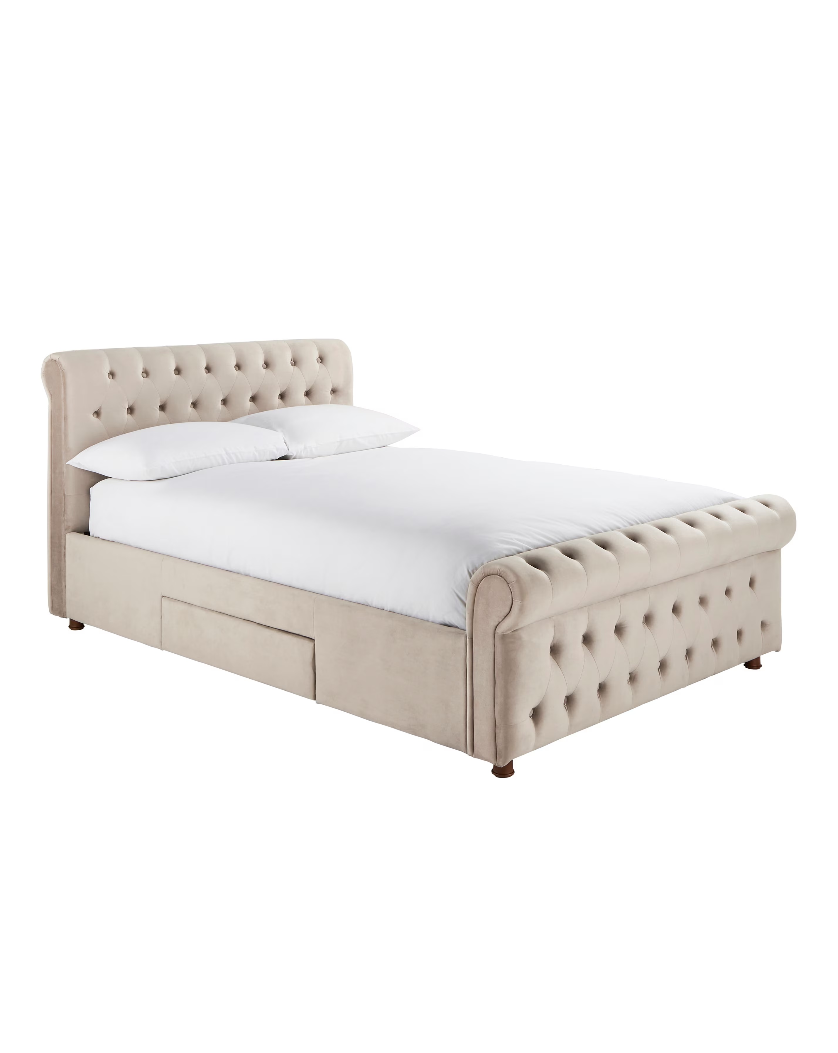 Kingston Velvet Storage Bed Frame 5 Kingston Velvet Storage Bed Frame
