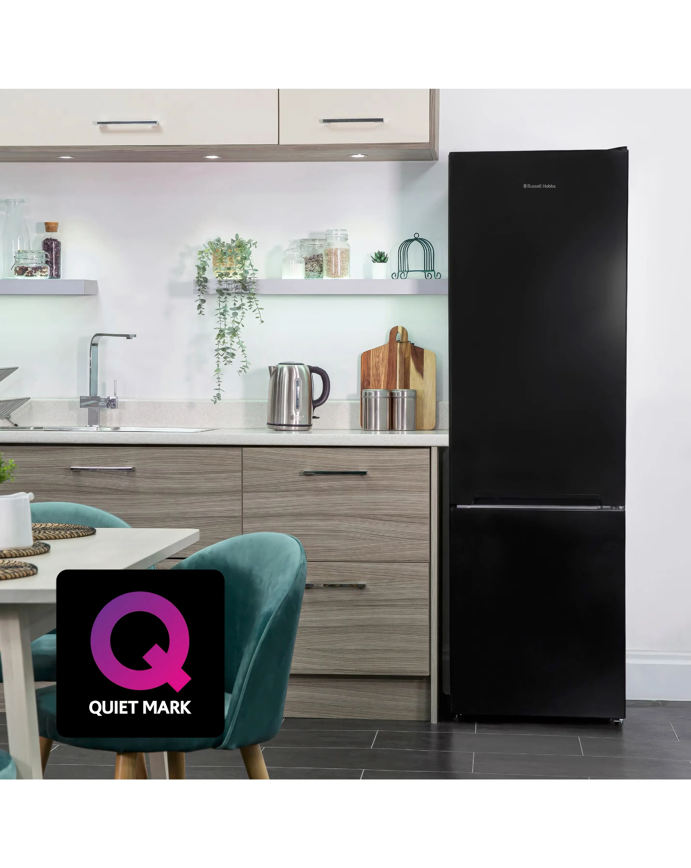 Russell Hobbs RH180FF541E1B Fridge Freezer - Black 12 Russell Hobbs RH180FF541E1B Fridge Freezer - Black