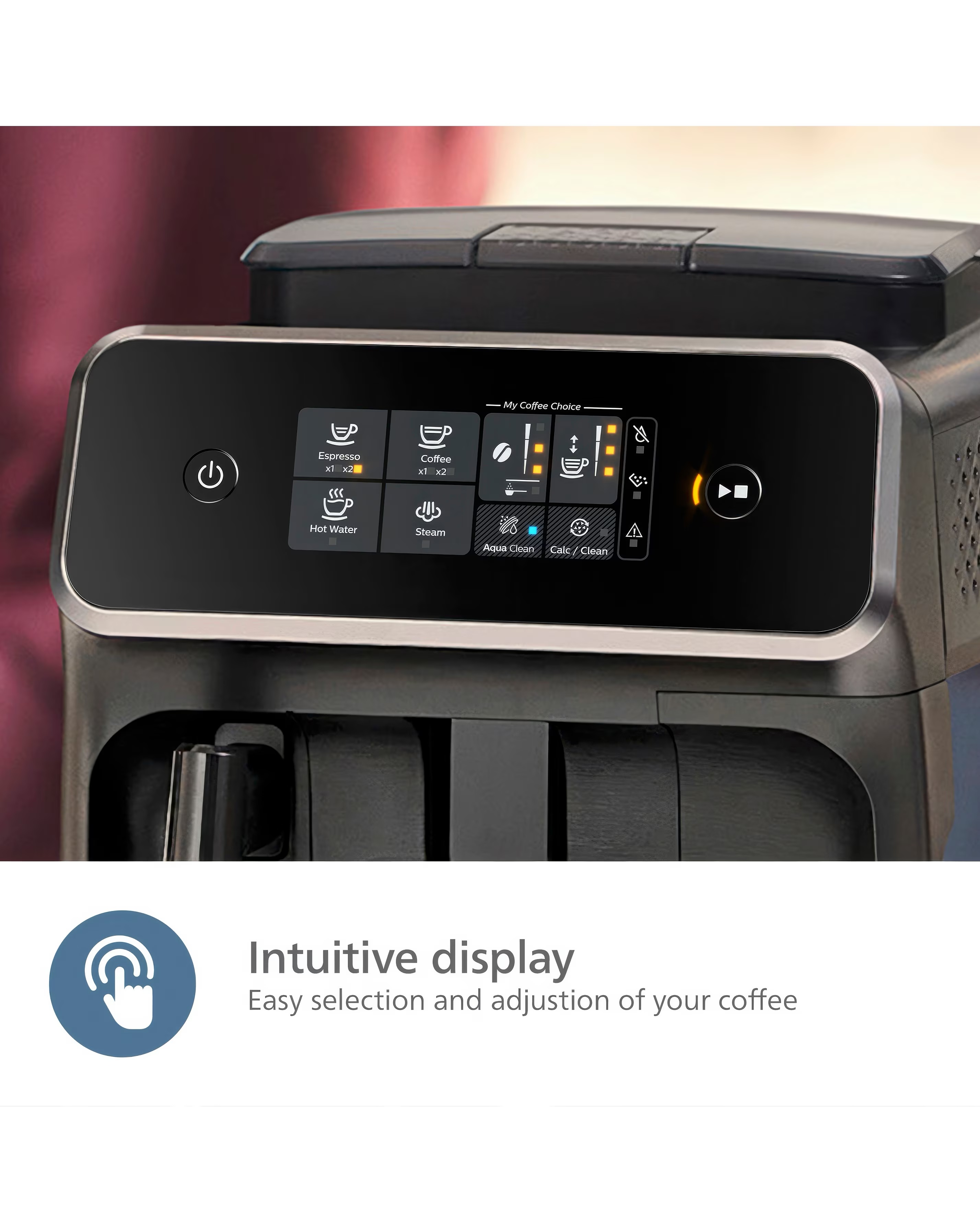 Philips EP2220/10 Fully Automatic Bean to Cup Coffee Machine 10 Philips EP2220/10 Fully Automatic Bean to Cup Coffee Machine