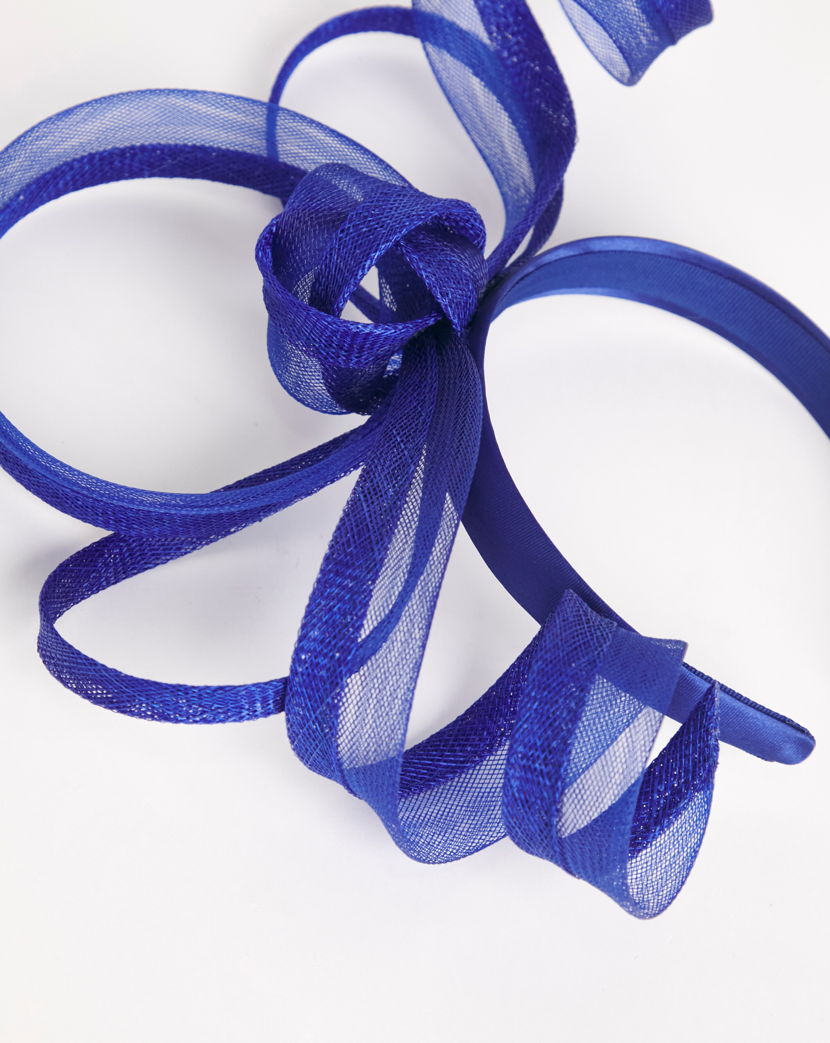 Navy Headband Fascinator 2 Navy Headband Fascinator