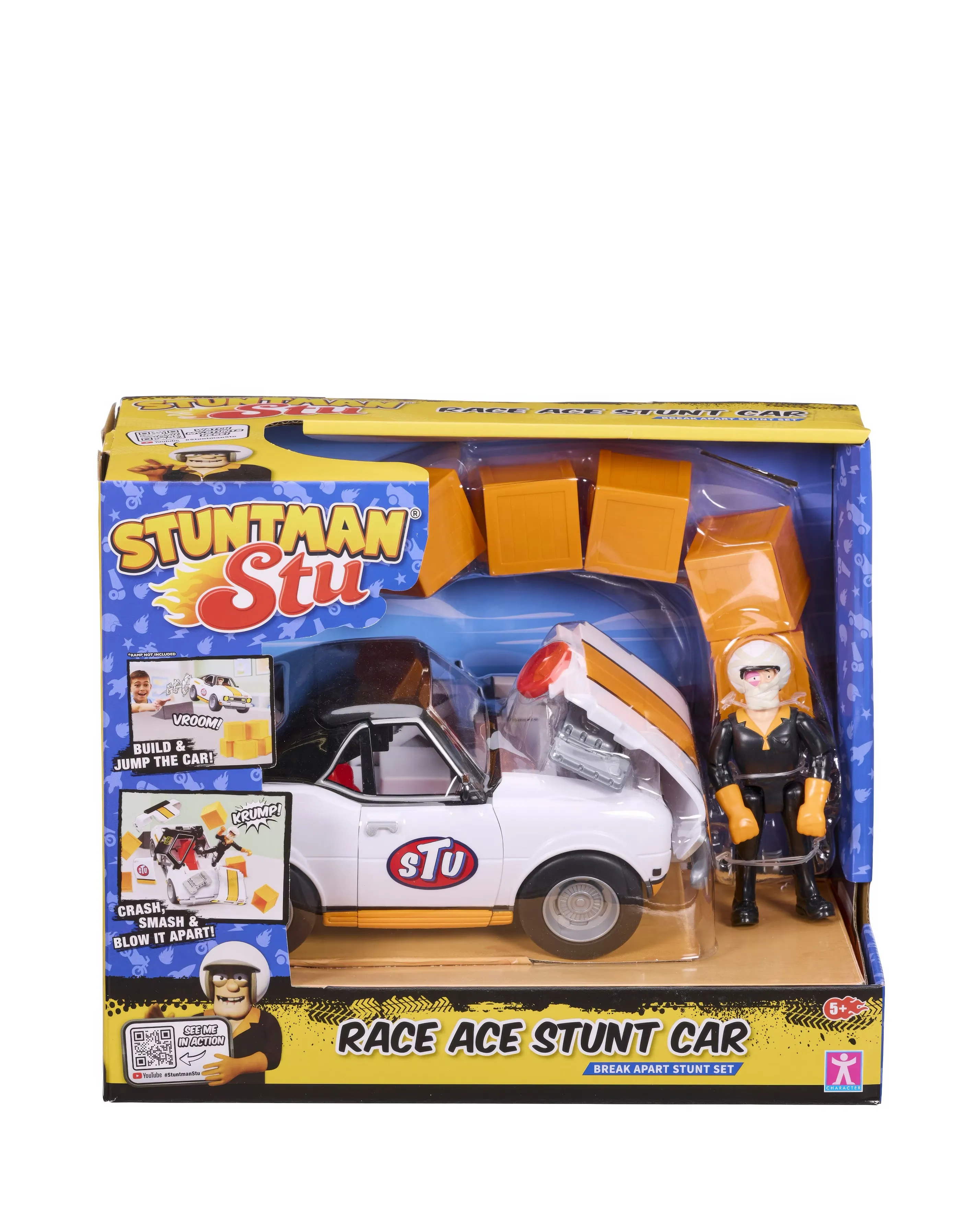 Stuntman Stu Jet Blast Stunt Cat 2 Stuntman Stu Jet Blast Stunt Cat