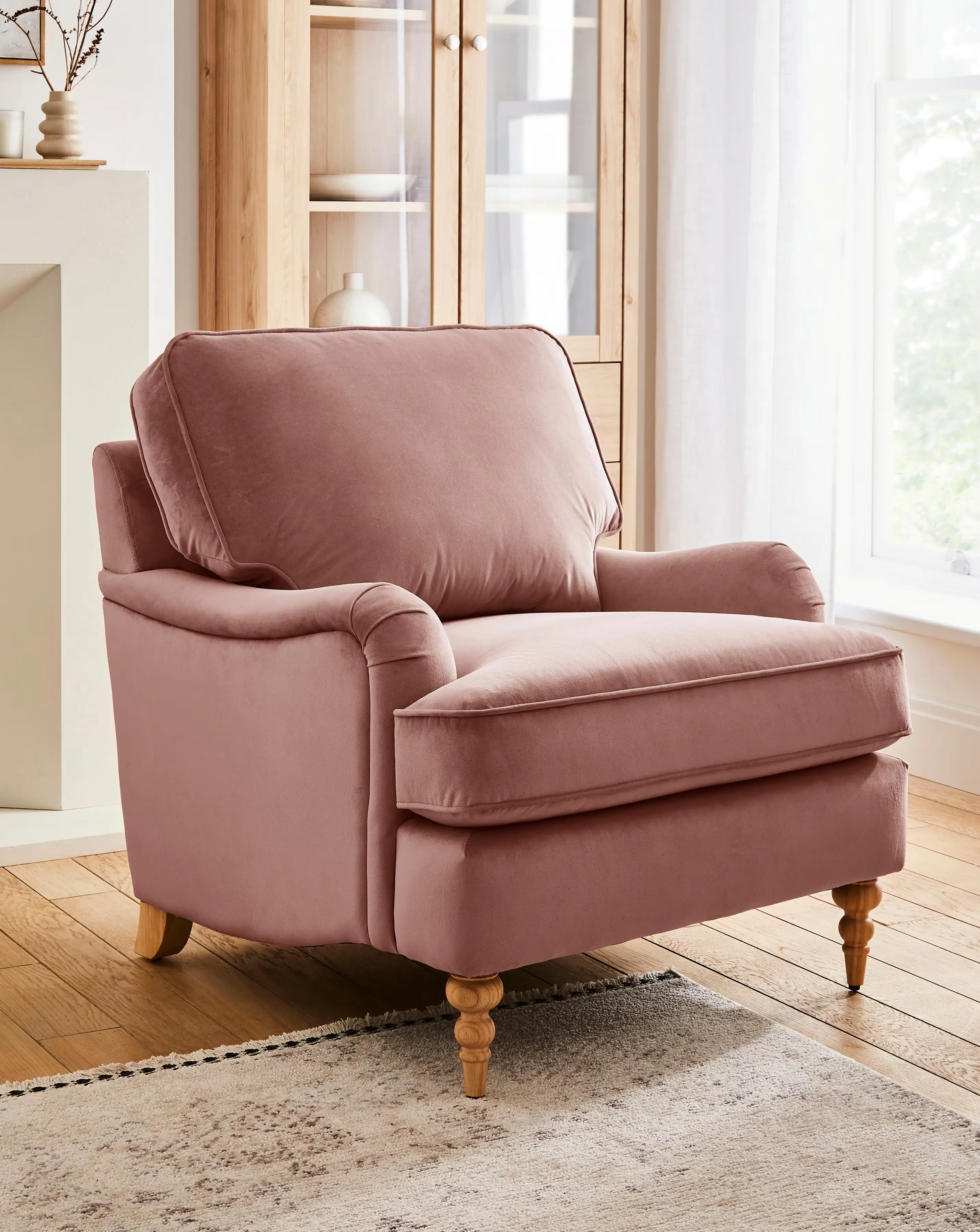 Wisteria Velvet Armchair 1 Wisteria Velvet Armchair