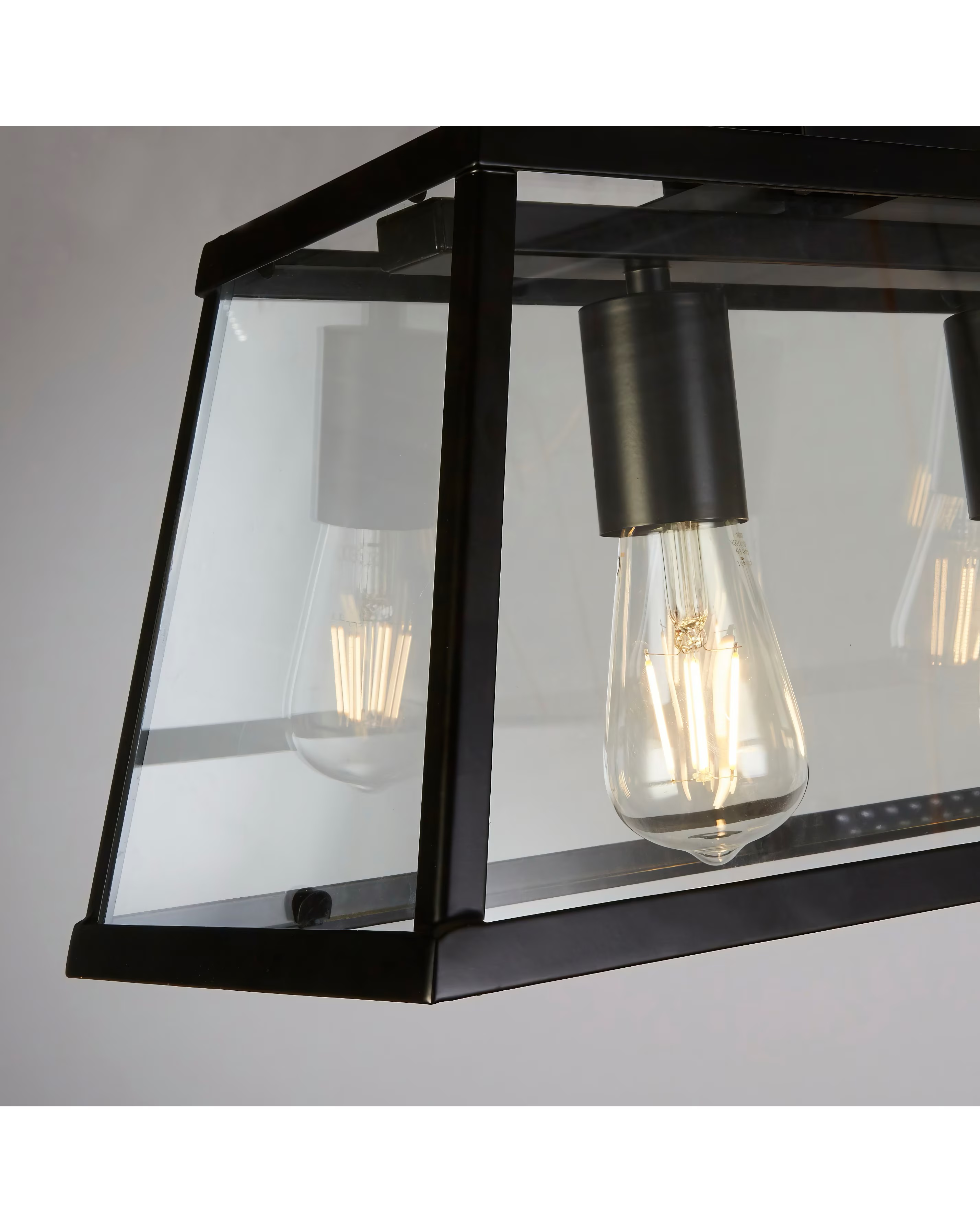 5 Light Matt Black Ceiling Bar Pendant 3 5 Light Matt Black Ceiling Bar Pendant