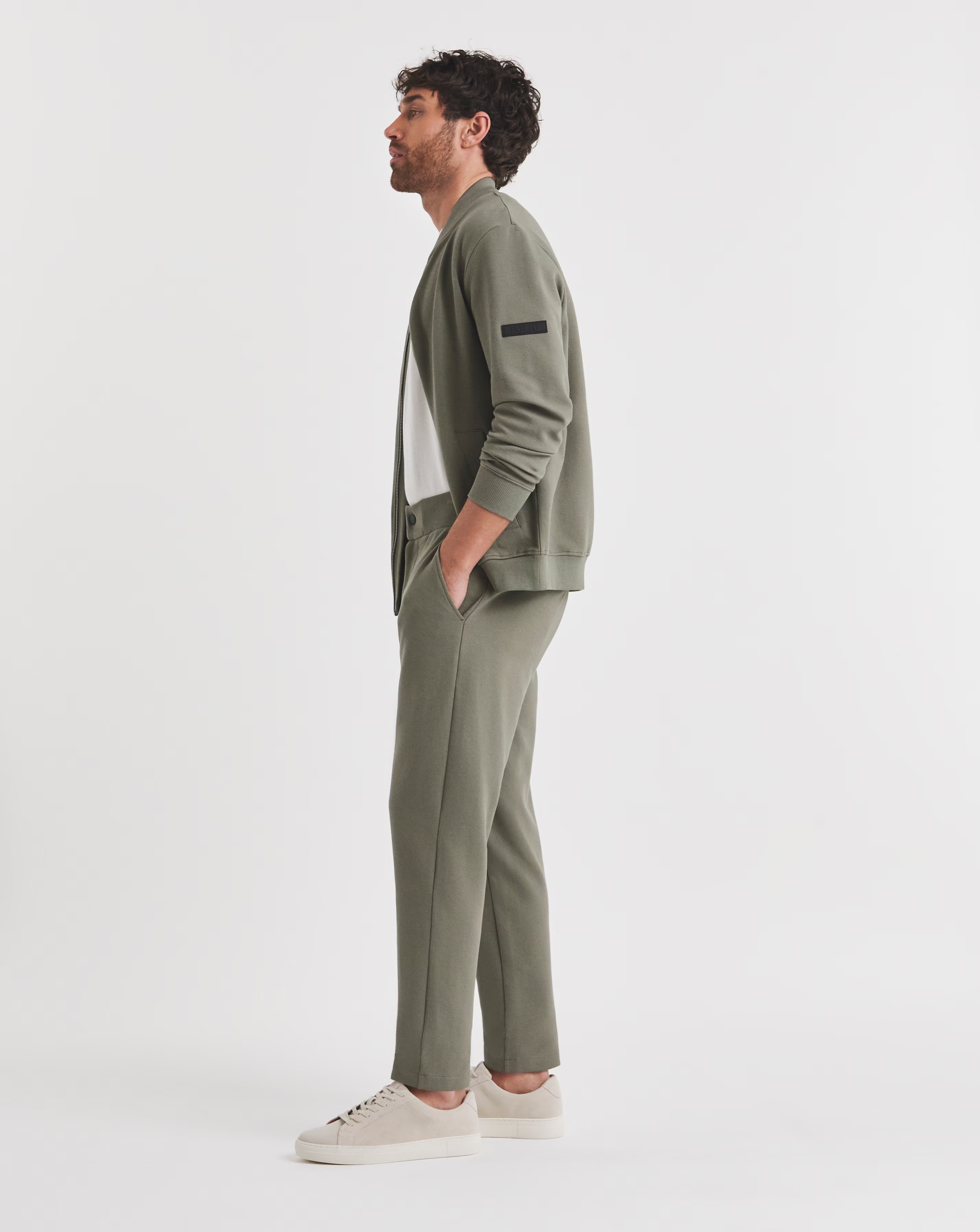Folio Twill Bomber- Khaki 3 Folio Twill Bomber- Khaki
