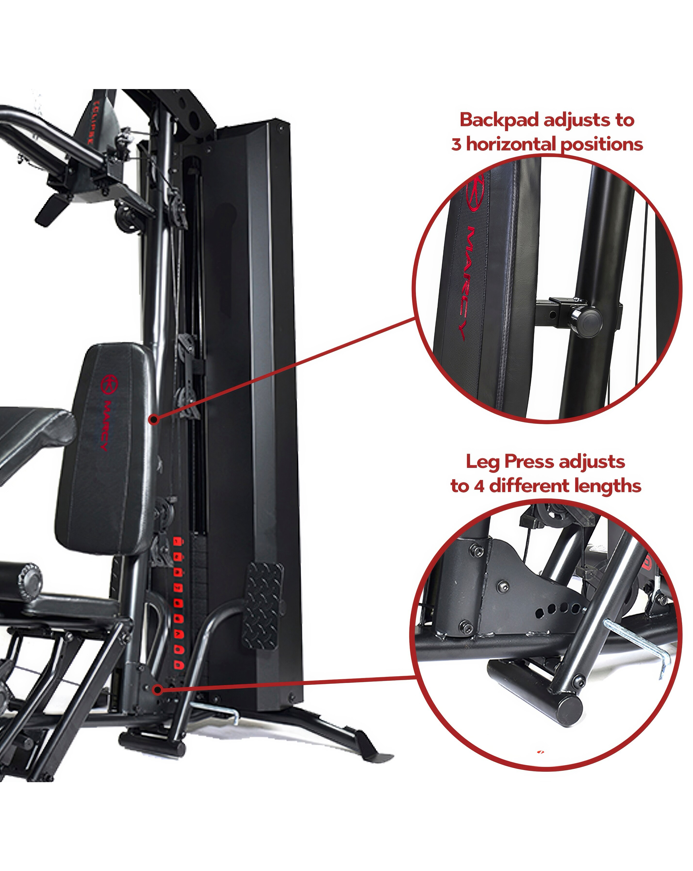 Marcy HG7000 Home Multi Gym with Integrated Leg Press 2 Marcy HG7000 Home Multi Gym with Integrated Leg Press