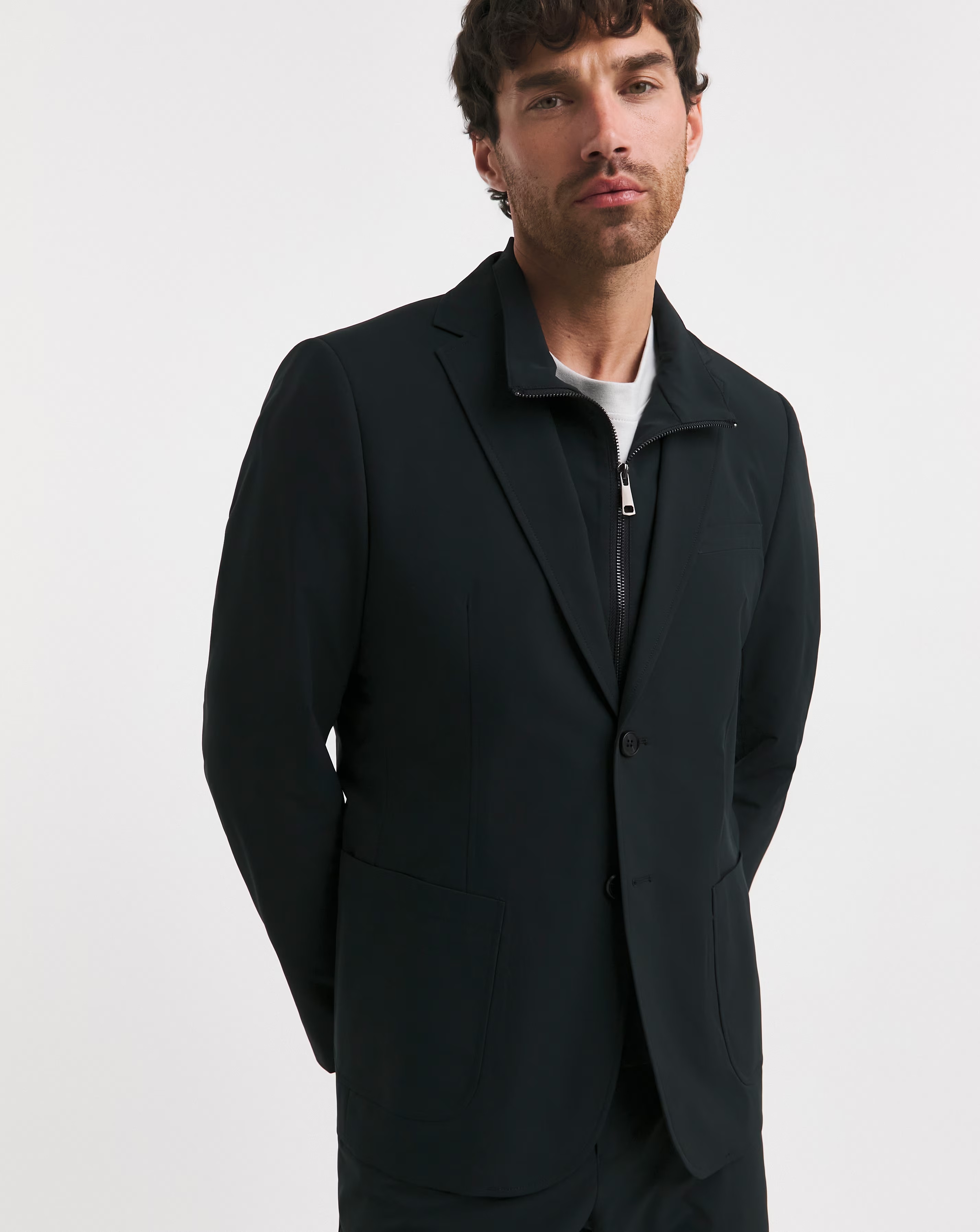 Tailored Travel Suit Jacket 1 Tailored Travel Suit Jacket