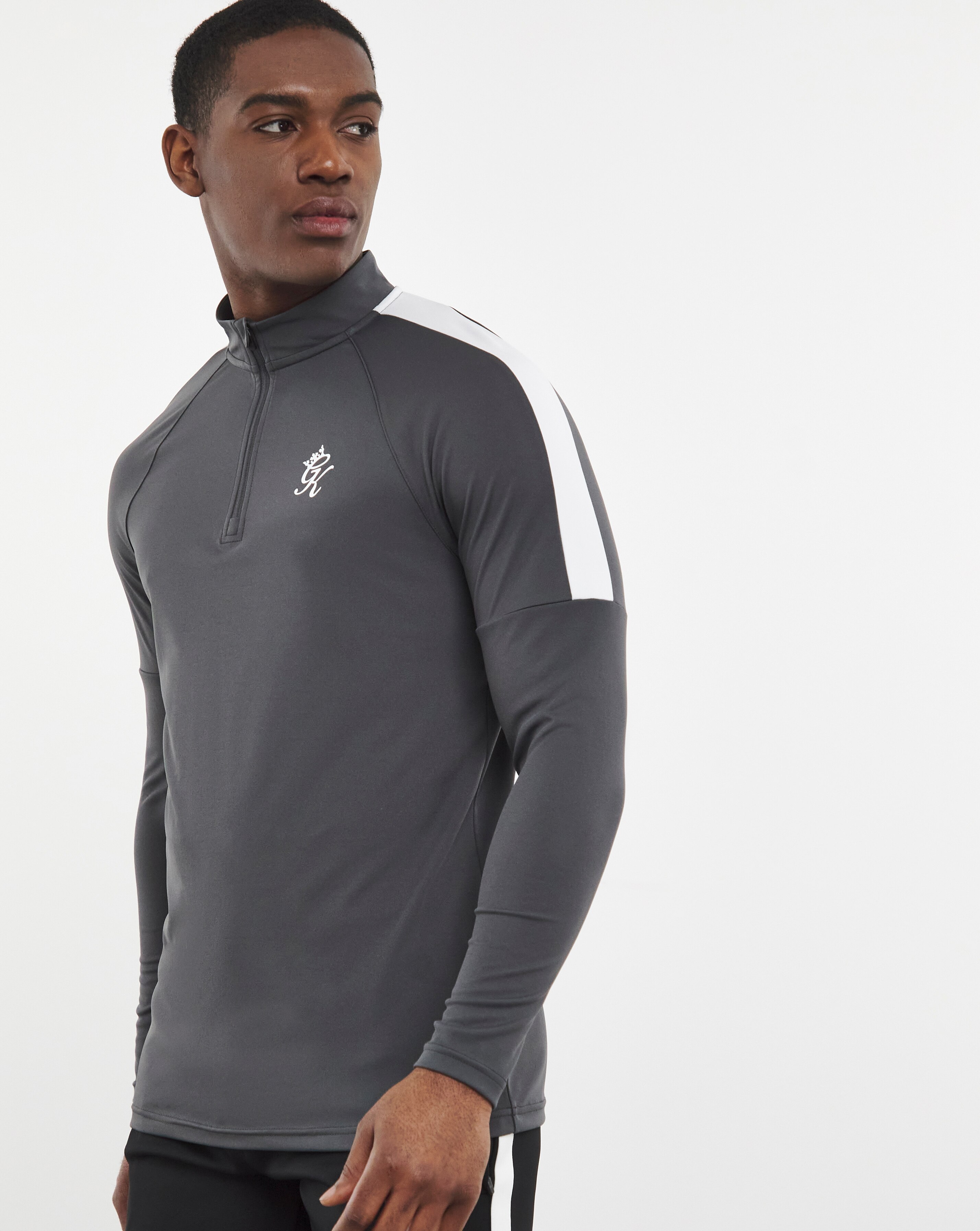 Gym King Core Plus Poly Funnel 1/4 Zip Top 4 Gym King Core Plus Poly Funnel 1/4 Zip Top