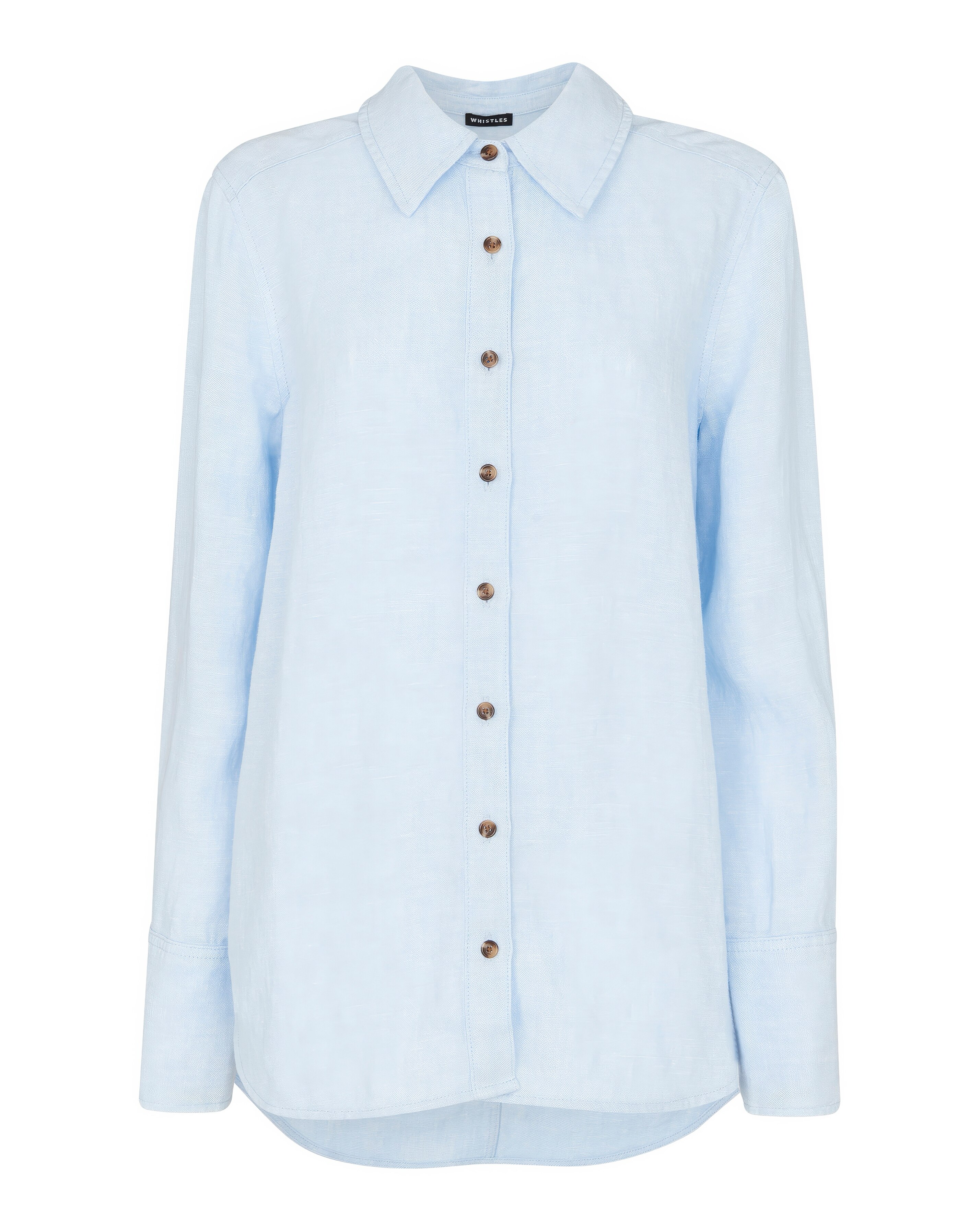 Whistles Linen Relaxed Fit Shirt