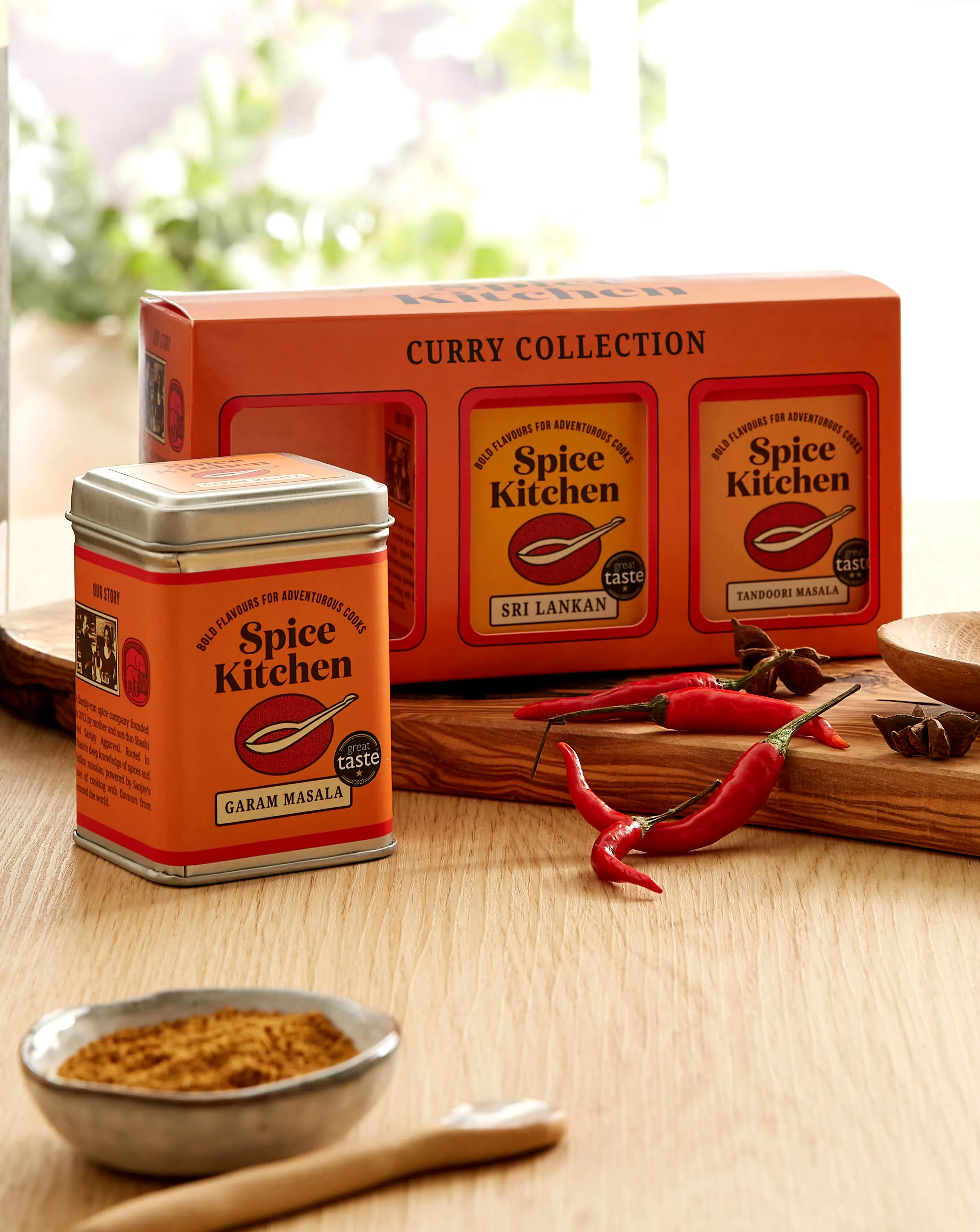 Spice Kitchen Curry Collection Trio