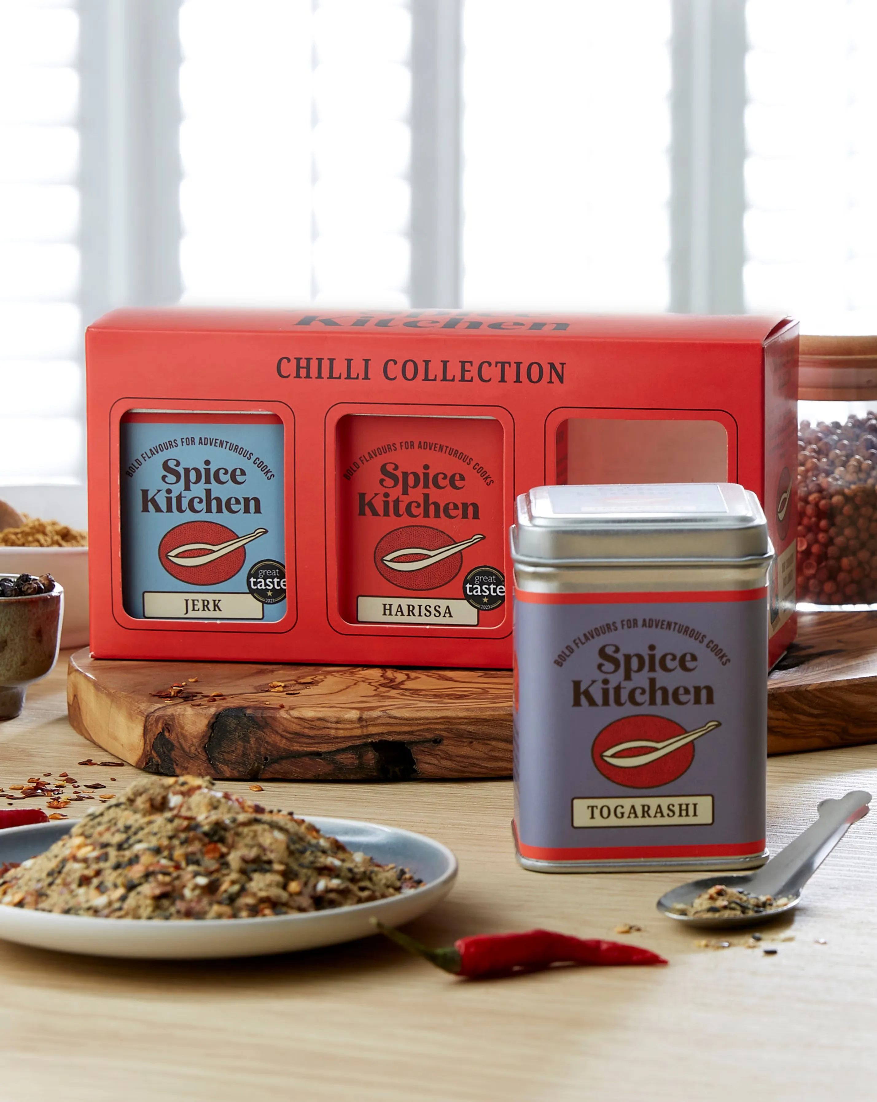 Spice Kitchen Chilli Collection Trio