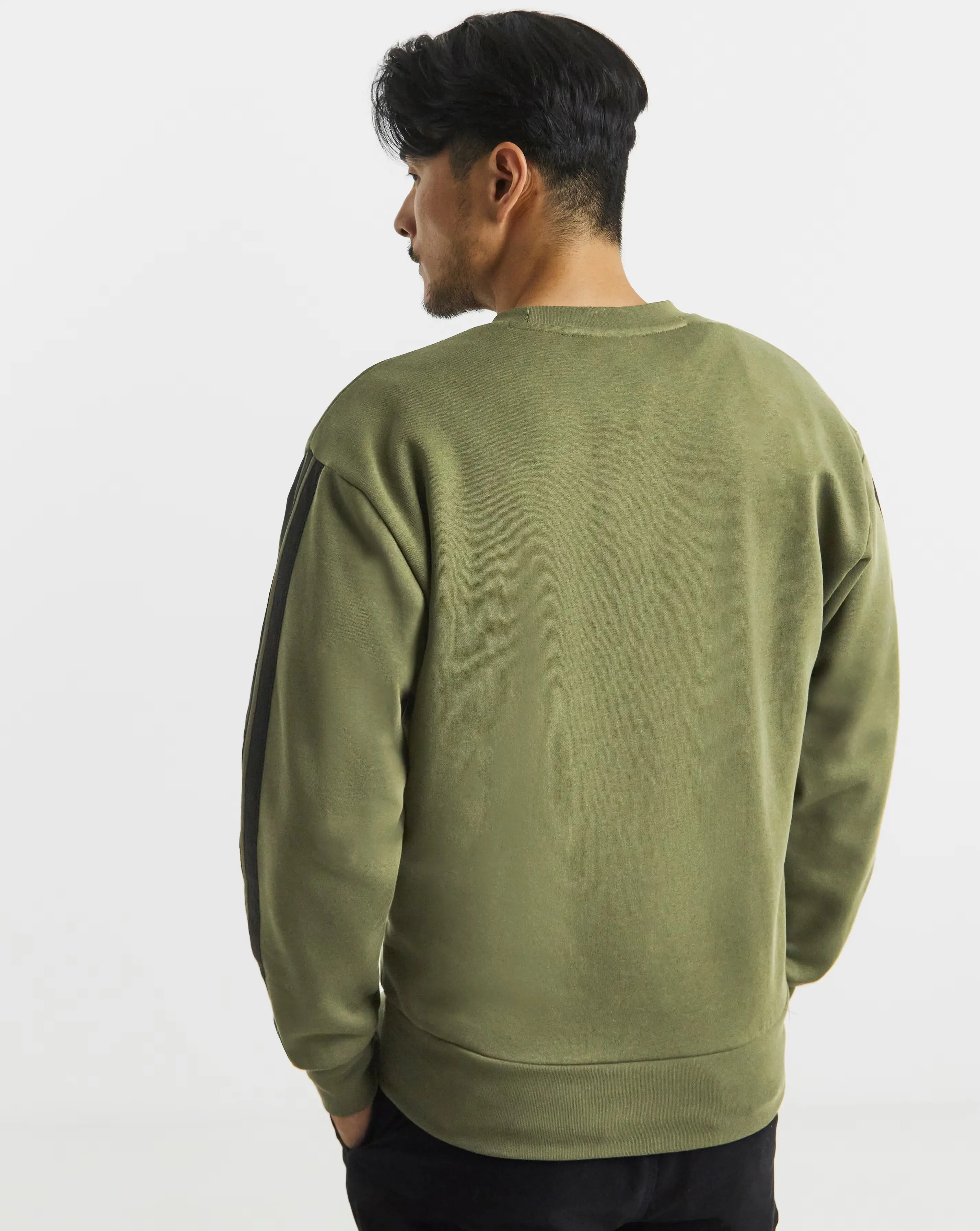 adidas 3 Stripes Fleece Sweatshirt 2 adidas 3 Stripes Fleece Sweatshirt