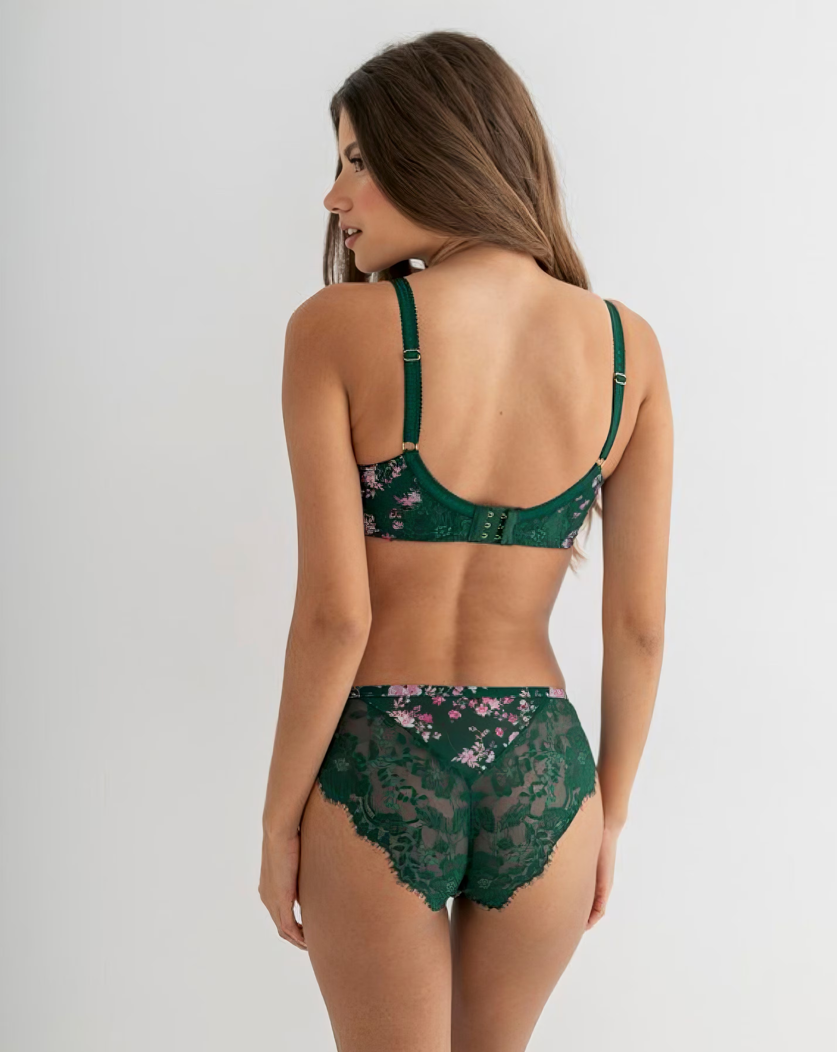 Pour Moi Bliss Brazilian Knicker Forest Floral 4 Pour Moi Bliss Brazilian Knicker Forest Floral