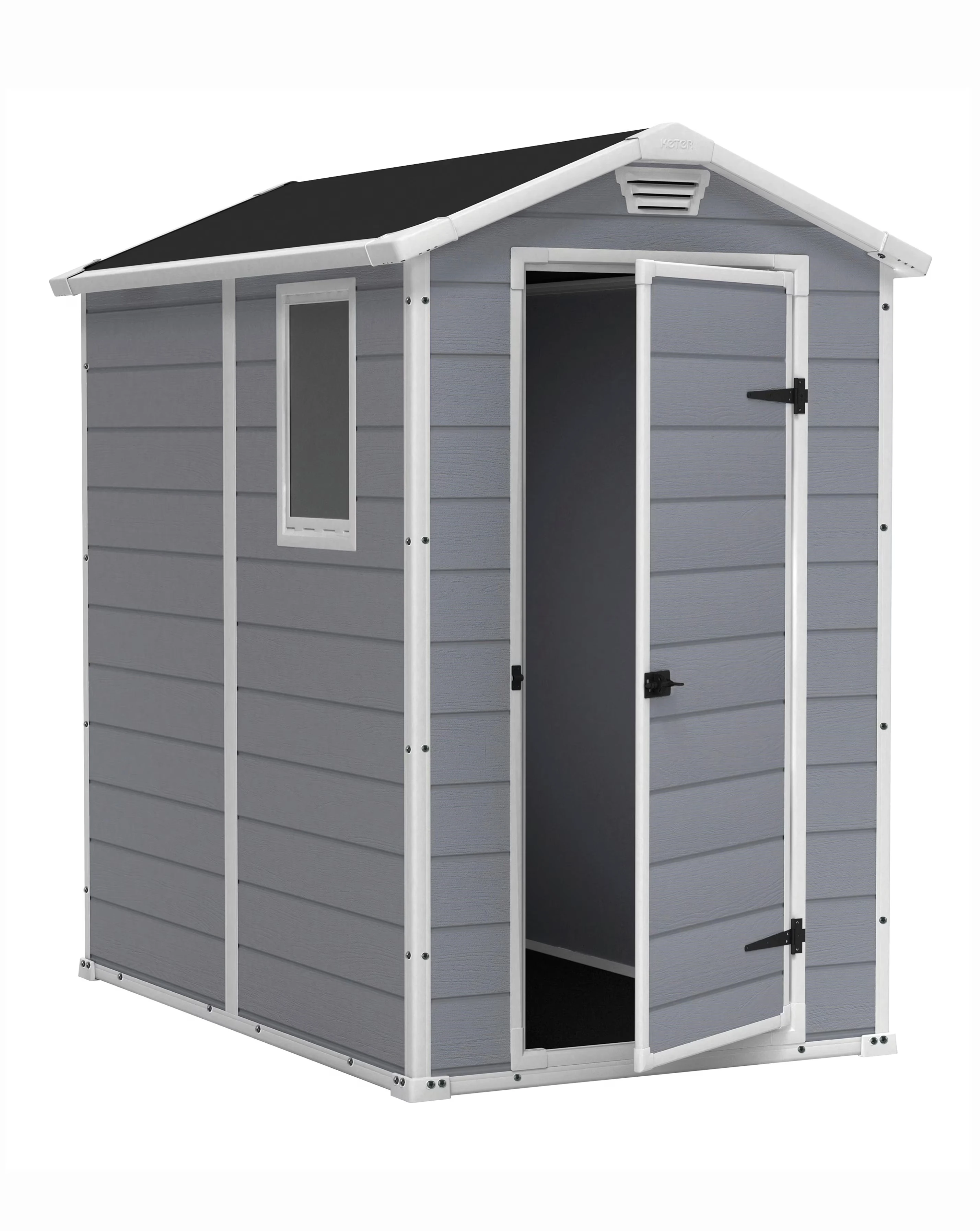 Keter Manor 4x6 Plastic Shed 1 Keter Manor 4x6 Plastic Shed