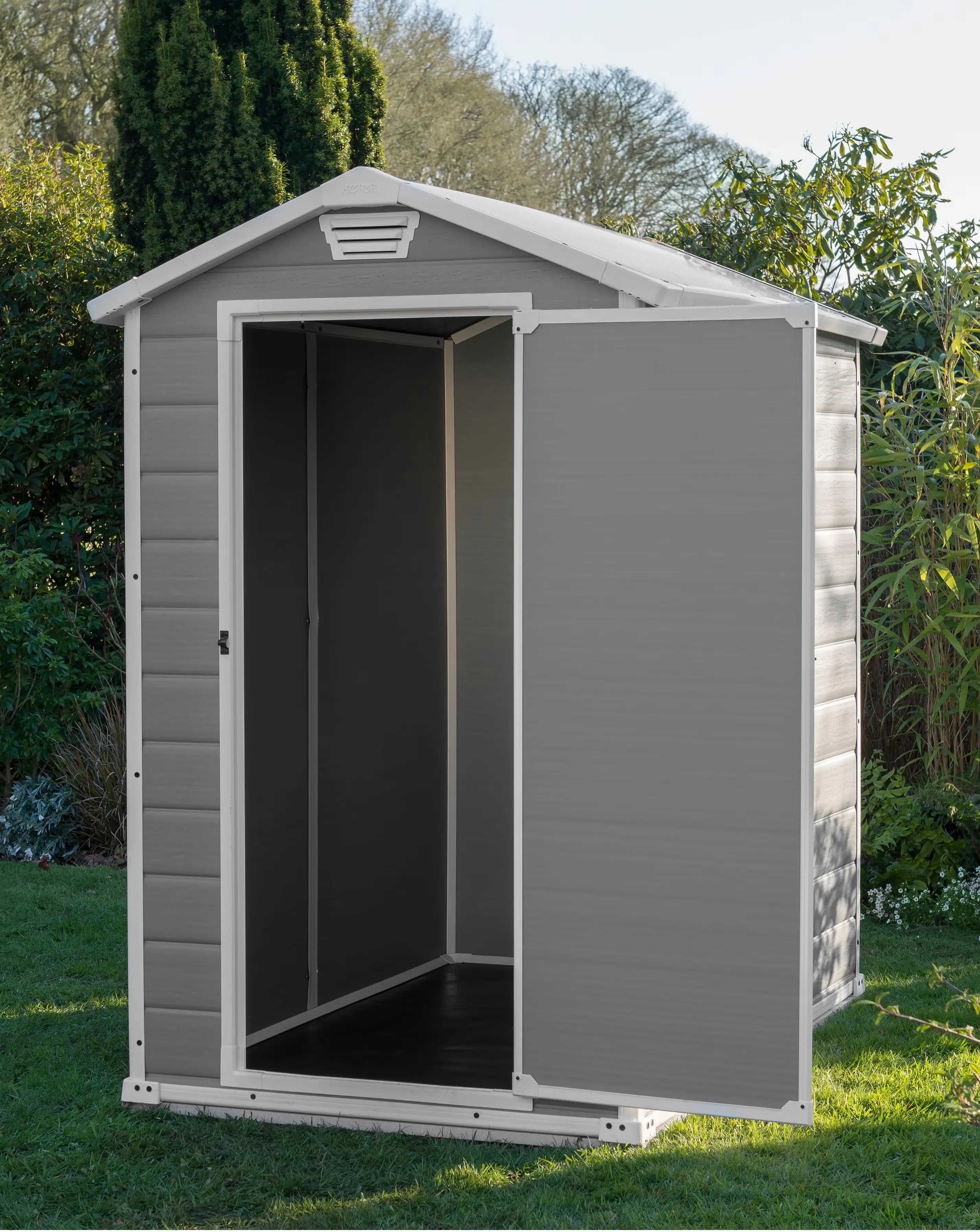 Keter Manor 4x6 Plastic Shed 3 Keter Manor 4x6 Plastic Shed