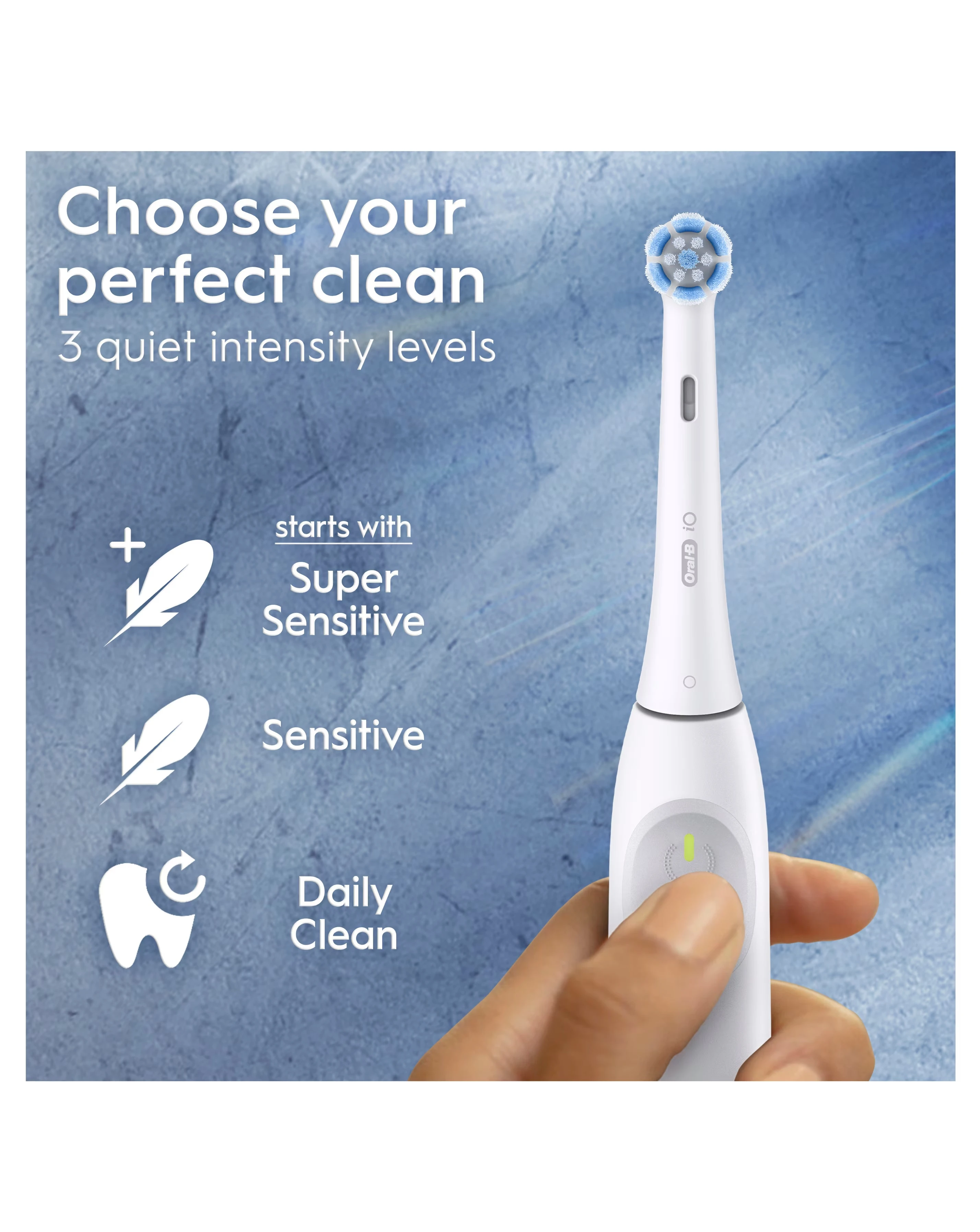 Oral-B iO2 Series Simple White + Travel Case 10 Oral-B iO2 Series Simple White + Travel Case