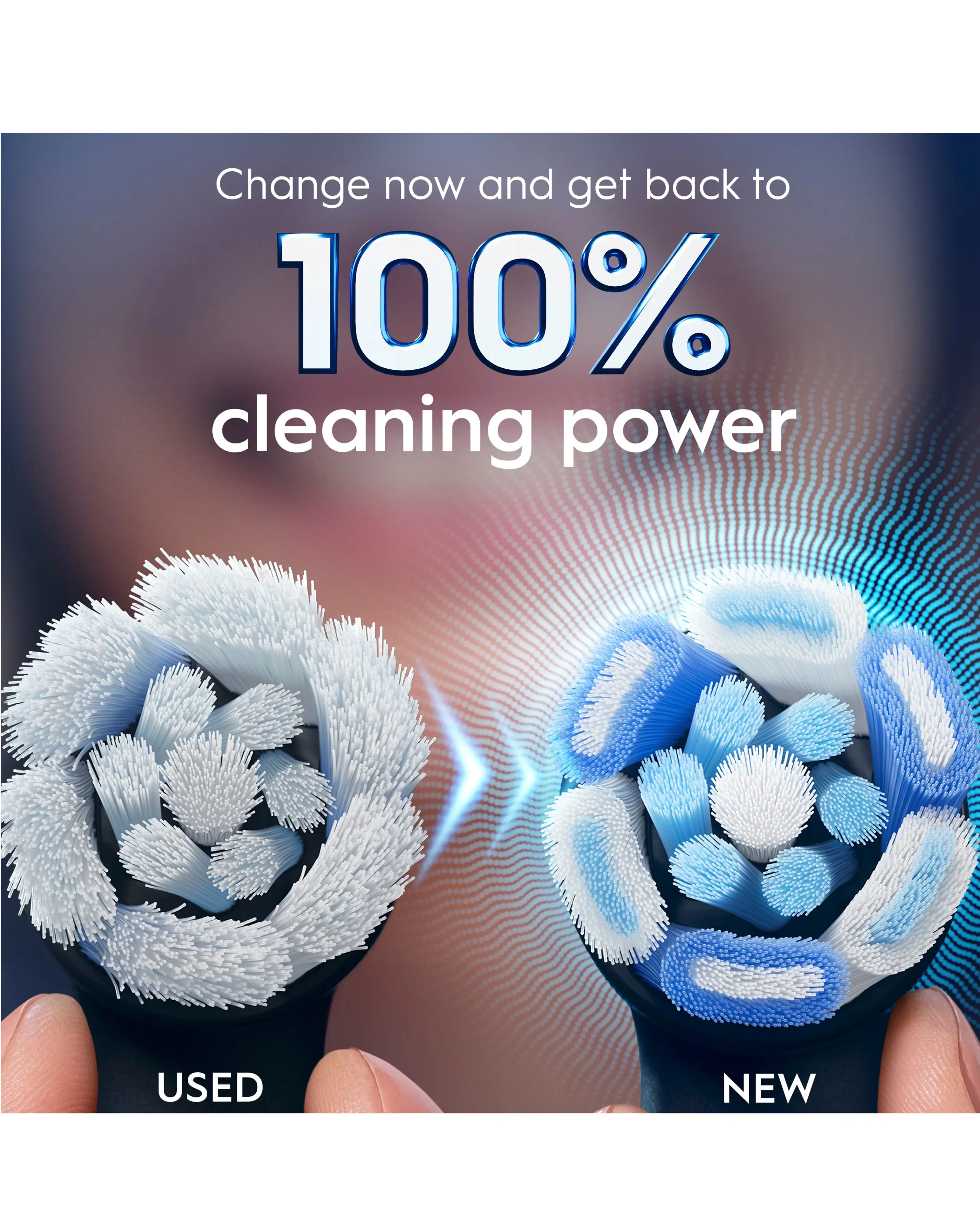 Oral-B iO Ultimate Clean Black Refill heads 4 Pack 3 Oral-B iO Ultimate Clean Black Refill heads 4 Pack