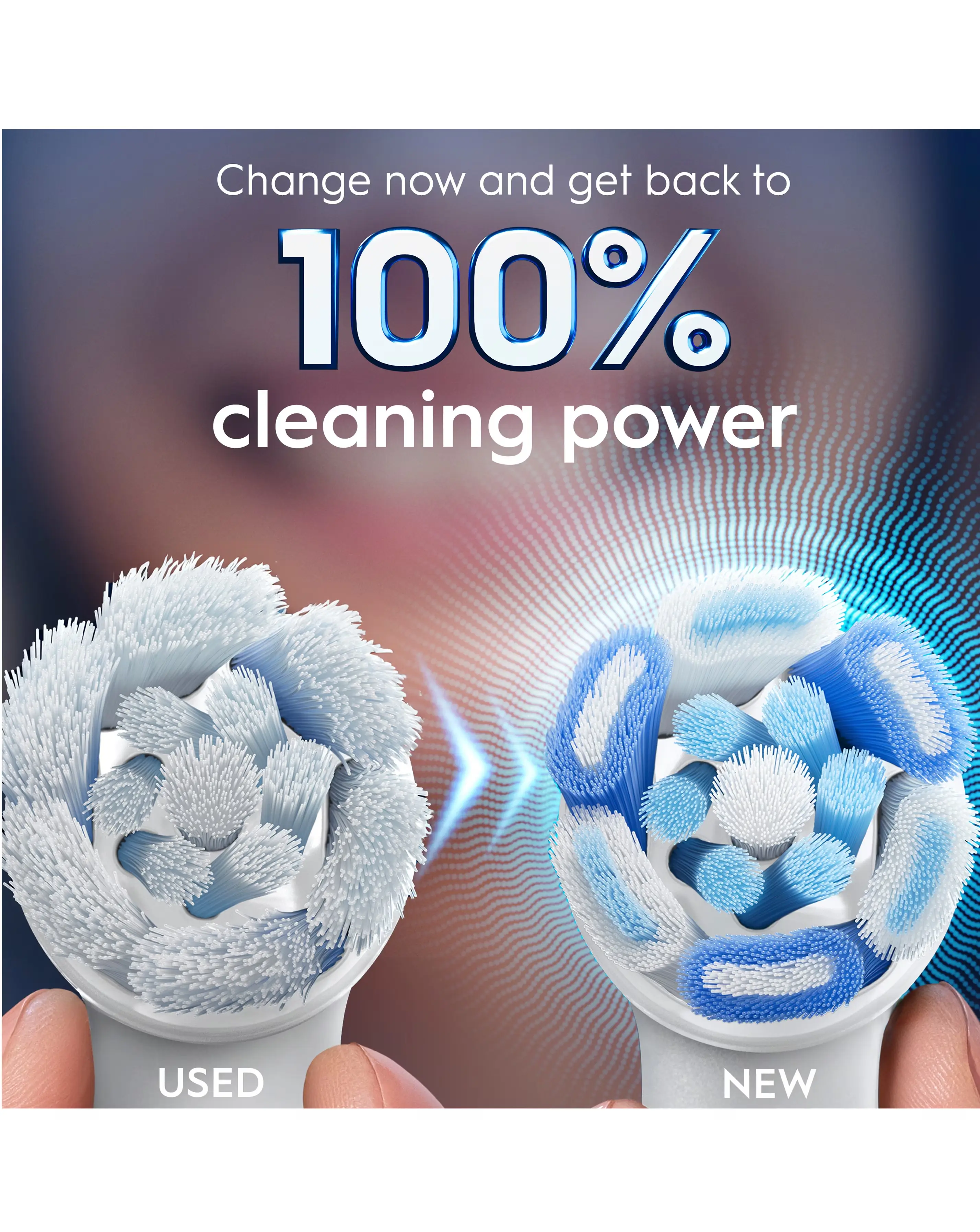 Oral-B iO Ultimate Clean White Refill heads 4 Pack 5 Oral-B iO Ultimate Clean White Refill heads 4 Pack