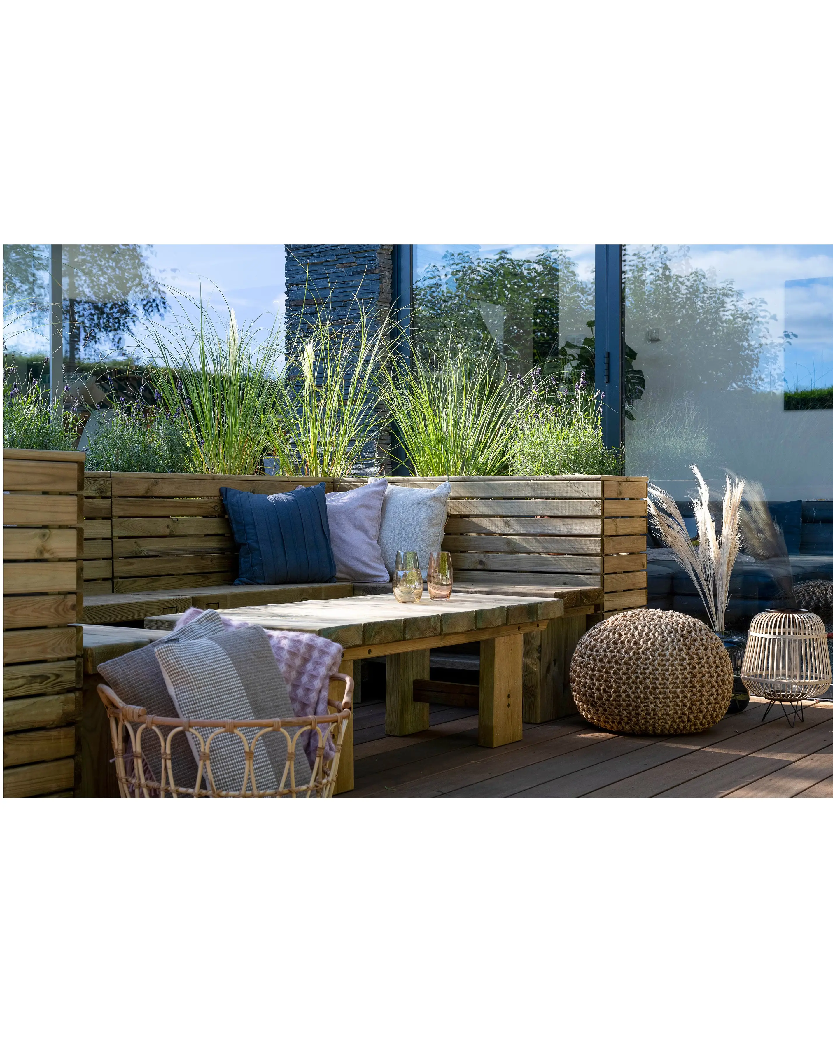 Forest Linear Corner Planter 160cm 2 Forest Linear Corner Planter 160cm