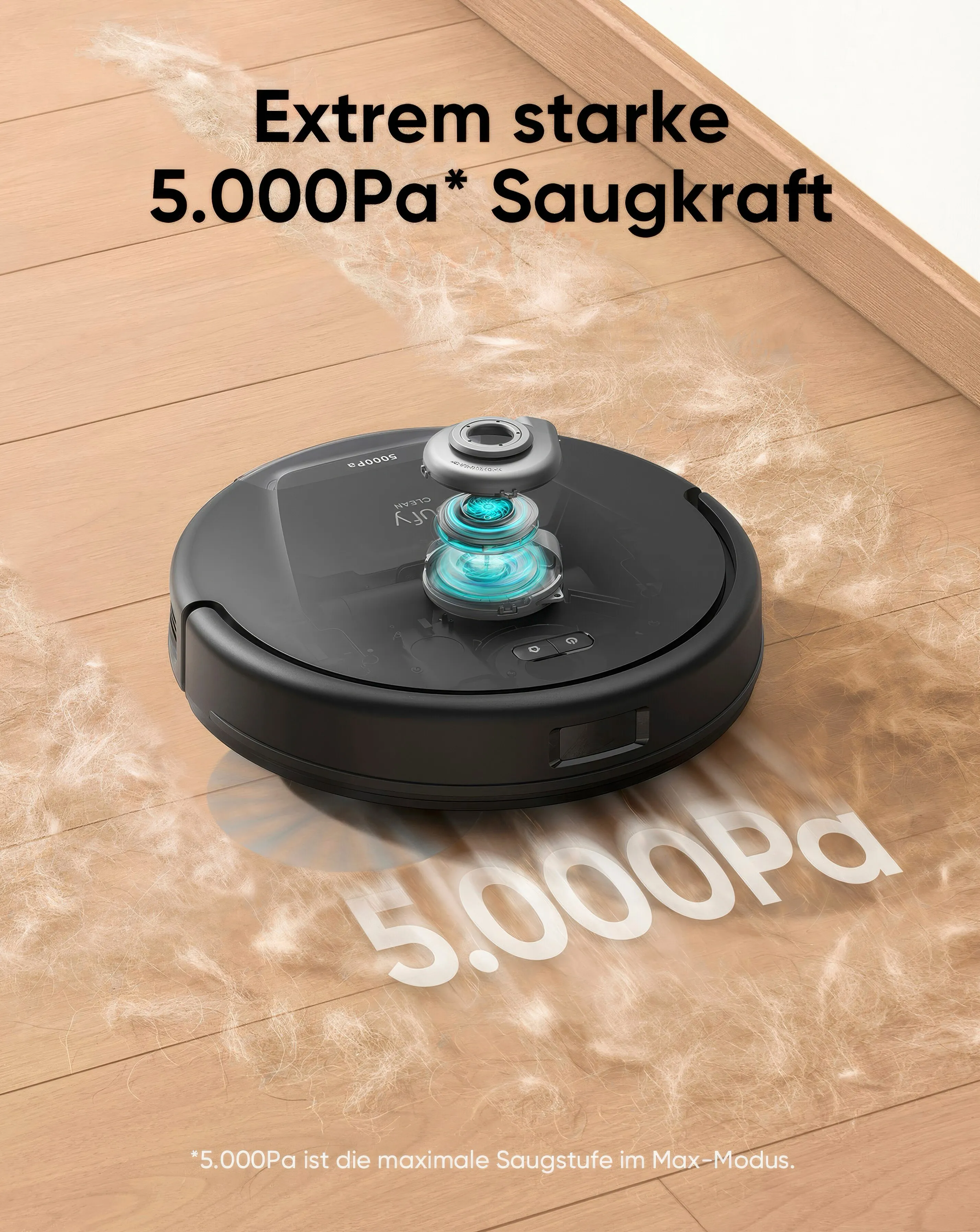 eufy RoboVac L60 SES Hybrid Cordless Vacuum Cleaner- Self Empty Docking Station 5 eufy RoboVac L60 SES Hybrid Cordless Vacuum Cleaner- Self Empty Docking Station