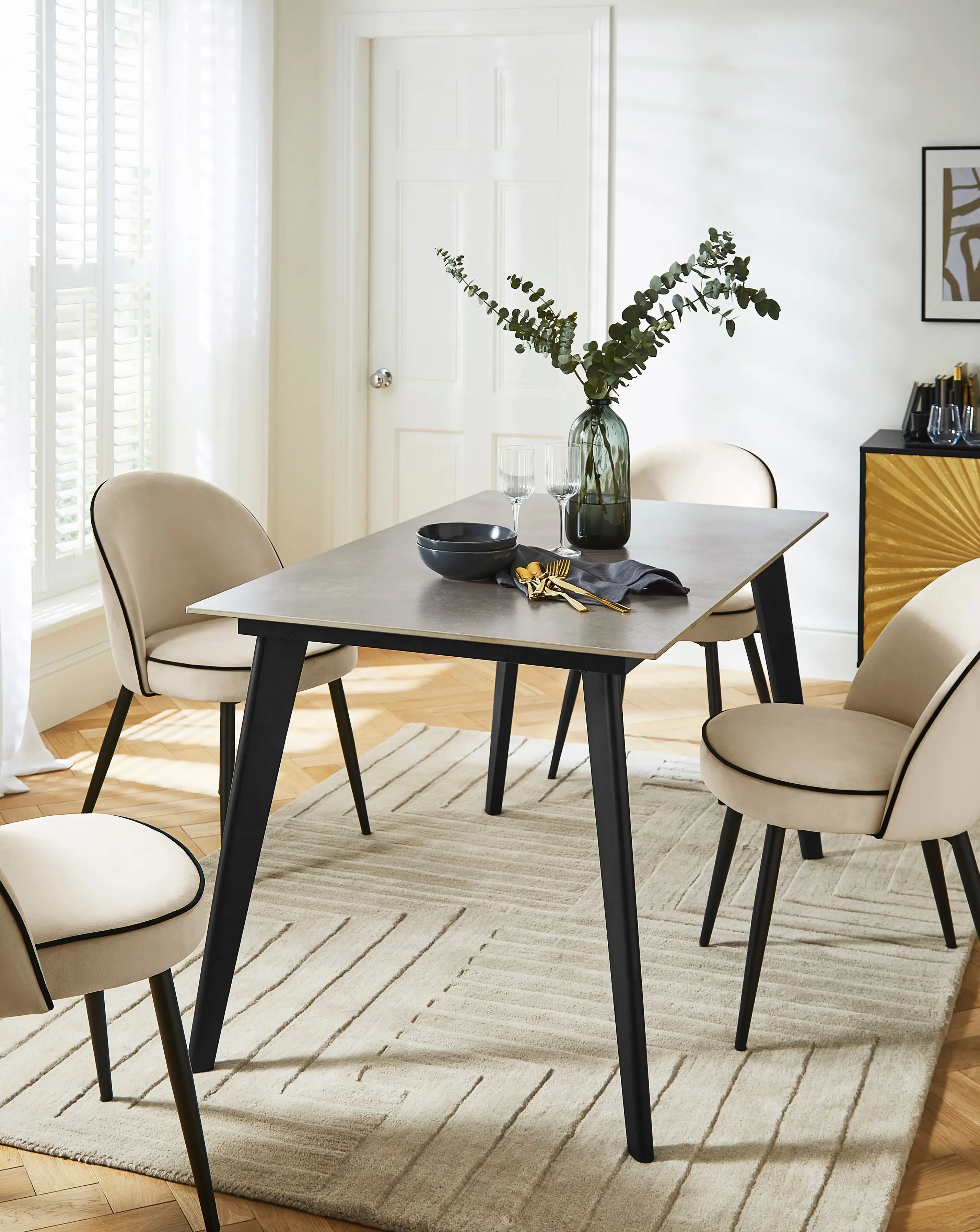 Hale Sintered Stone Dining Table