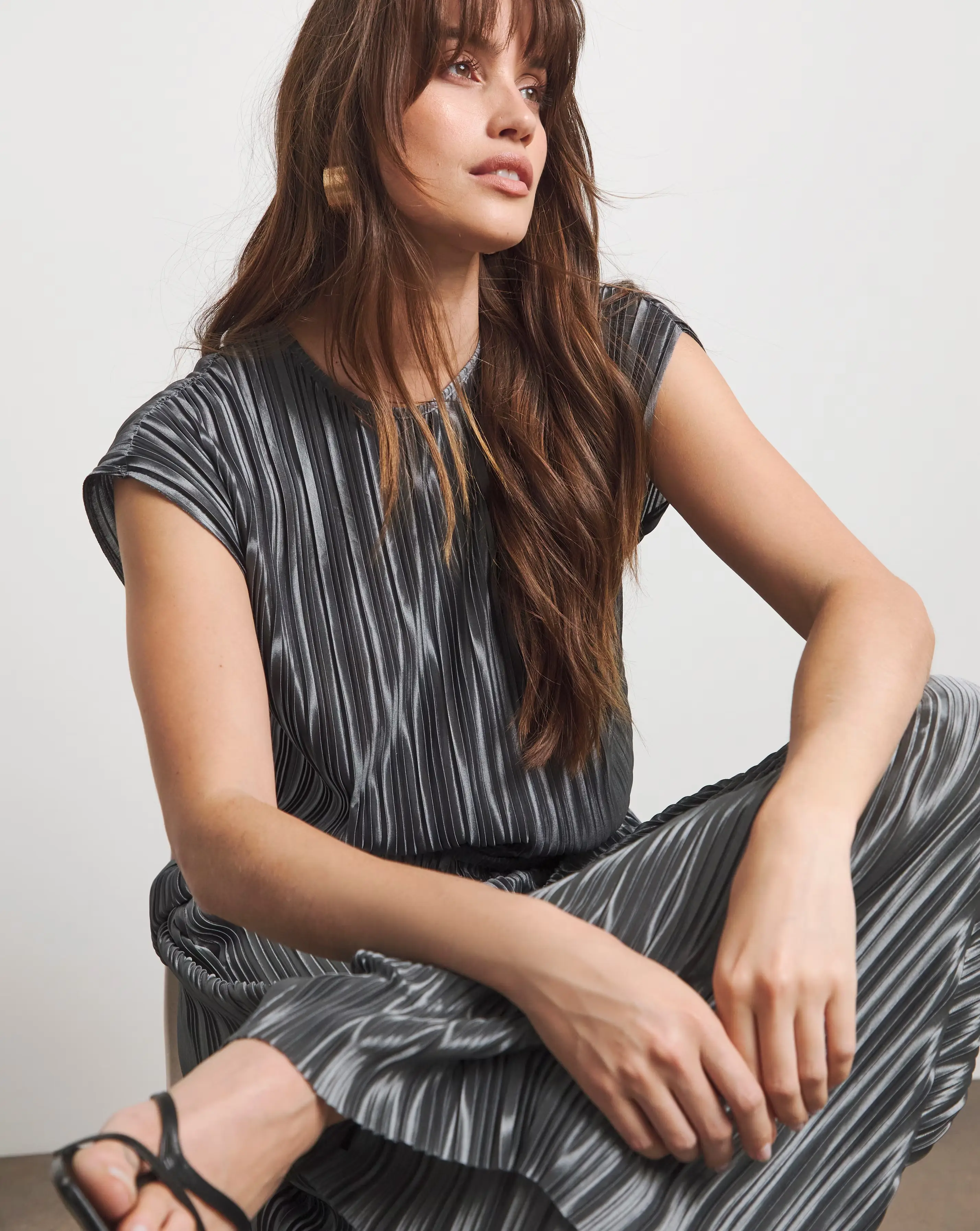 Joanna Hope Plisse Blouse 3 Joanna Hope Plisse Blouse