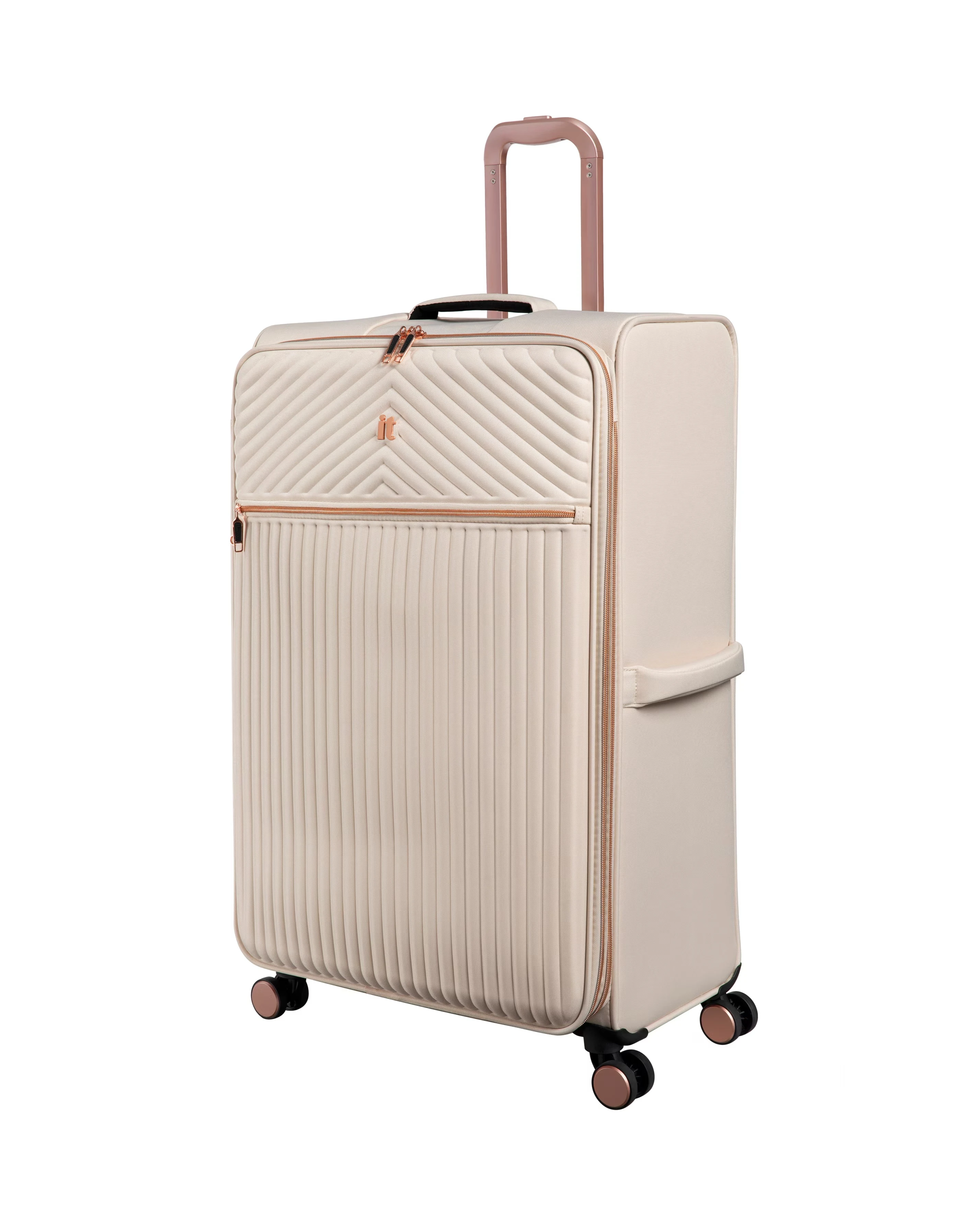IT Luggage Esplanade 3pc Suitcase Set - Macadamia 11 IT Luggage Esplanade 3pc Suitcase Set - Macadamia