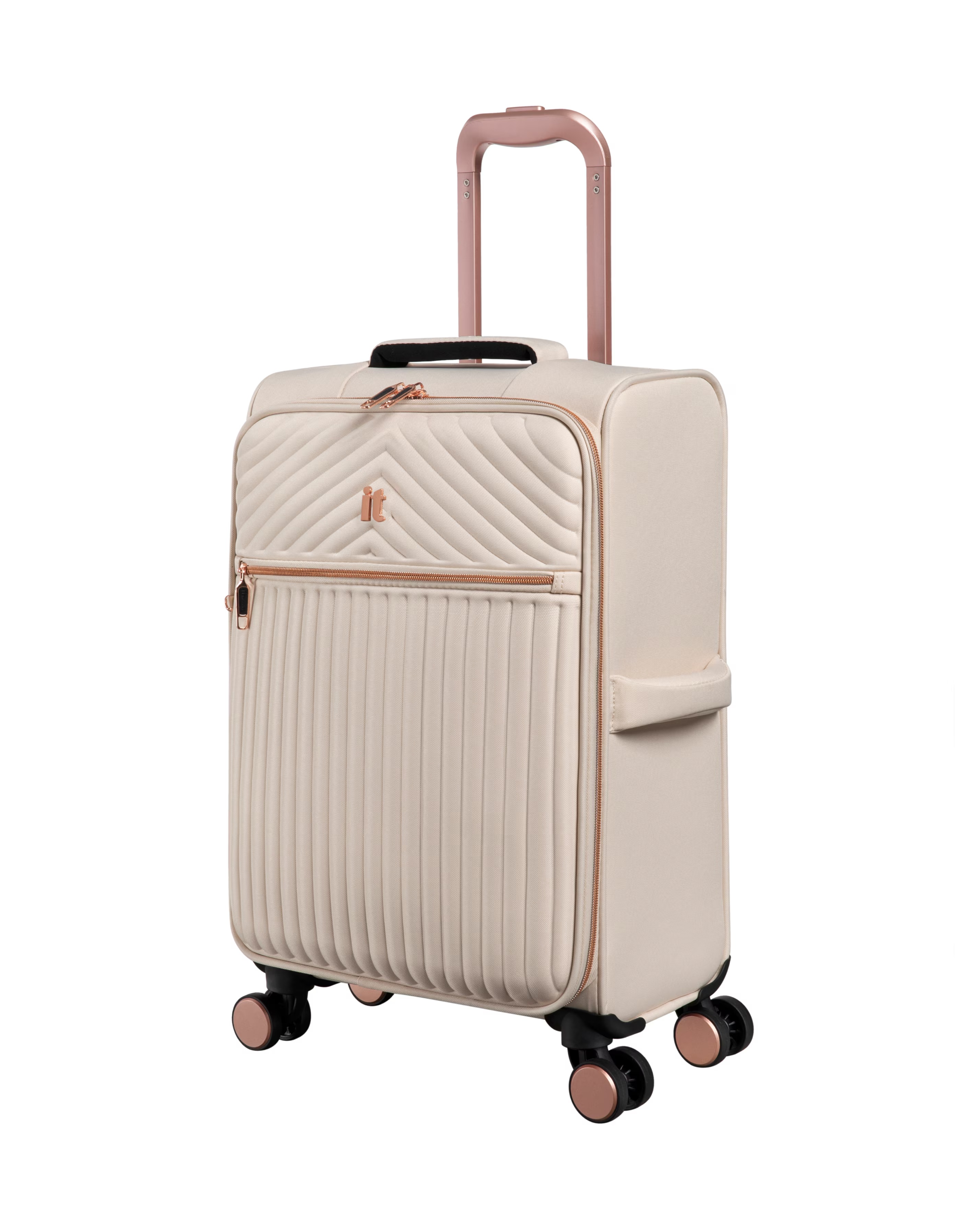 IT Luggage Esplanade 3pc Suitcase Set - Macadamia 4 IT Luggage Esplanade 3pc Suitcase Set - Macadamia