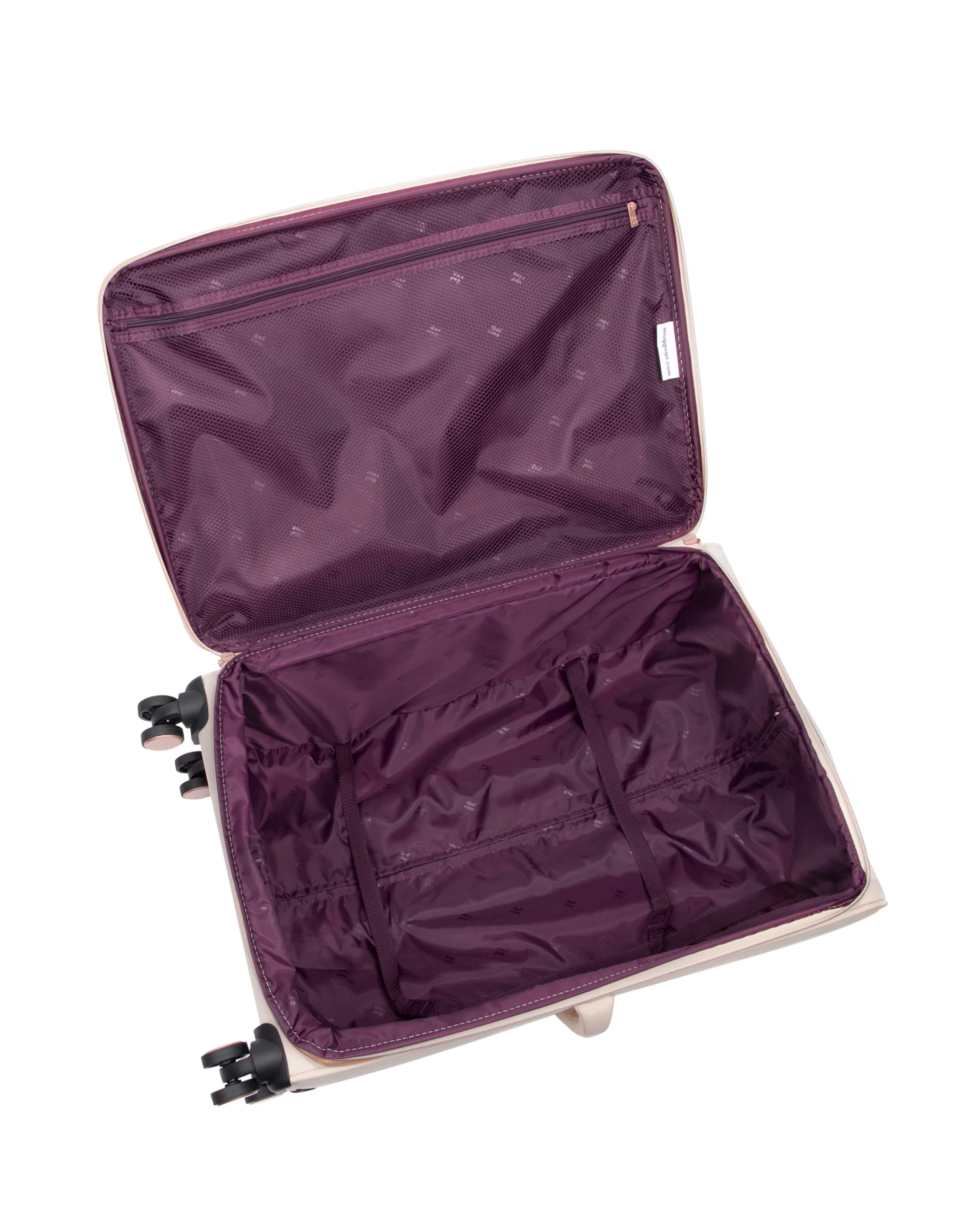 IT Luggage Esplanade 3pc Suitcase Set - Macadamia 9 IT Luggage Esplanade 3pc Suitcase Set - Macadamia