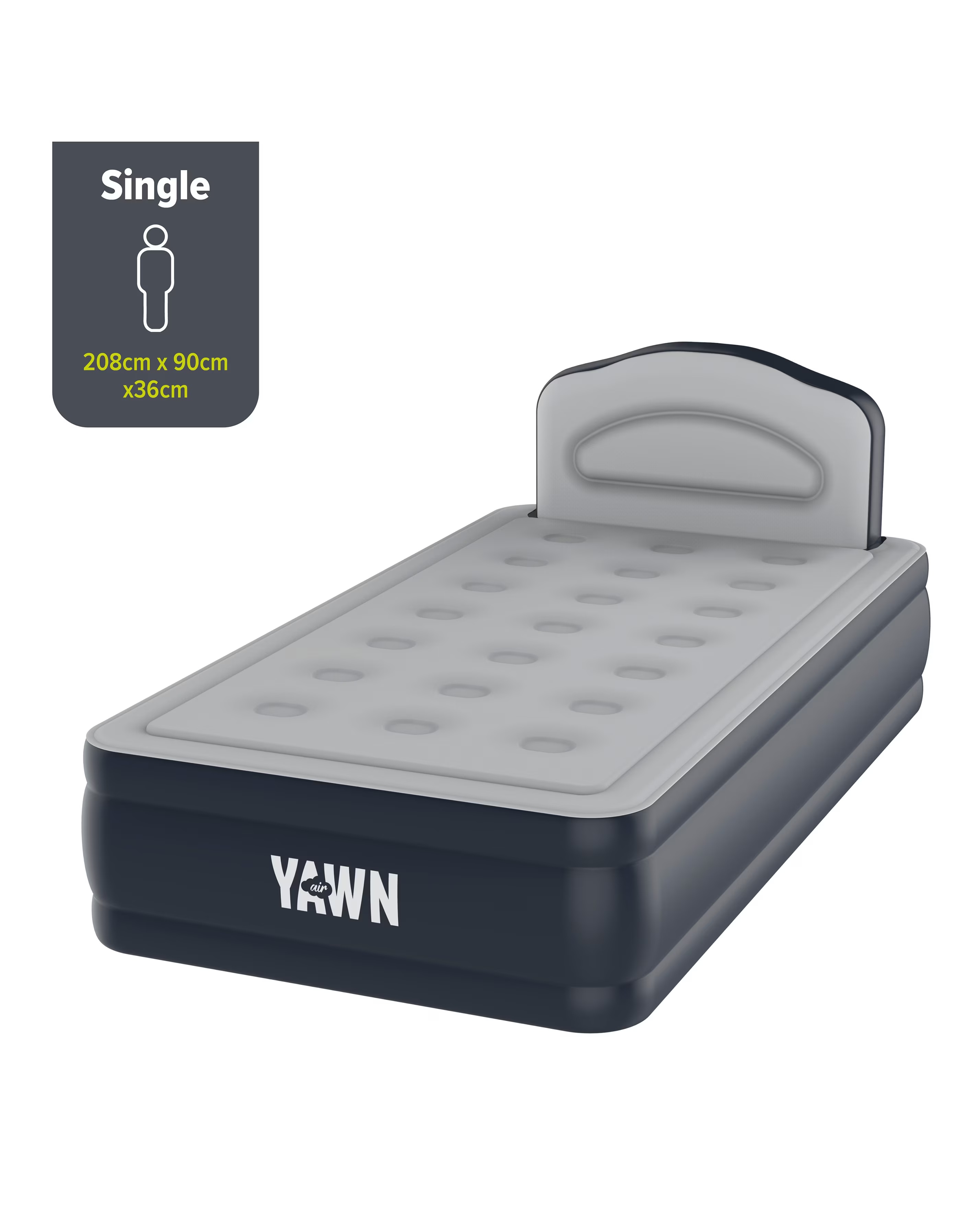 Yawn Single Airbed (with custom fitted sheet) 8 Yawn Single Airbed (with custom fitted sheet)