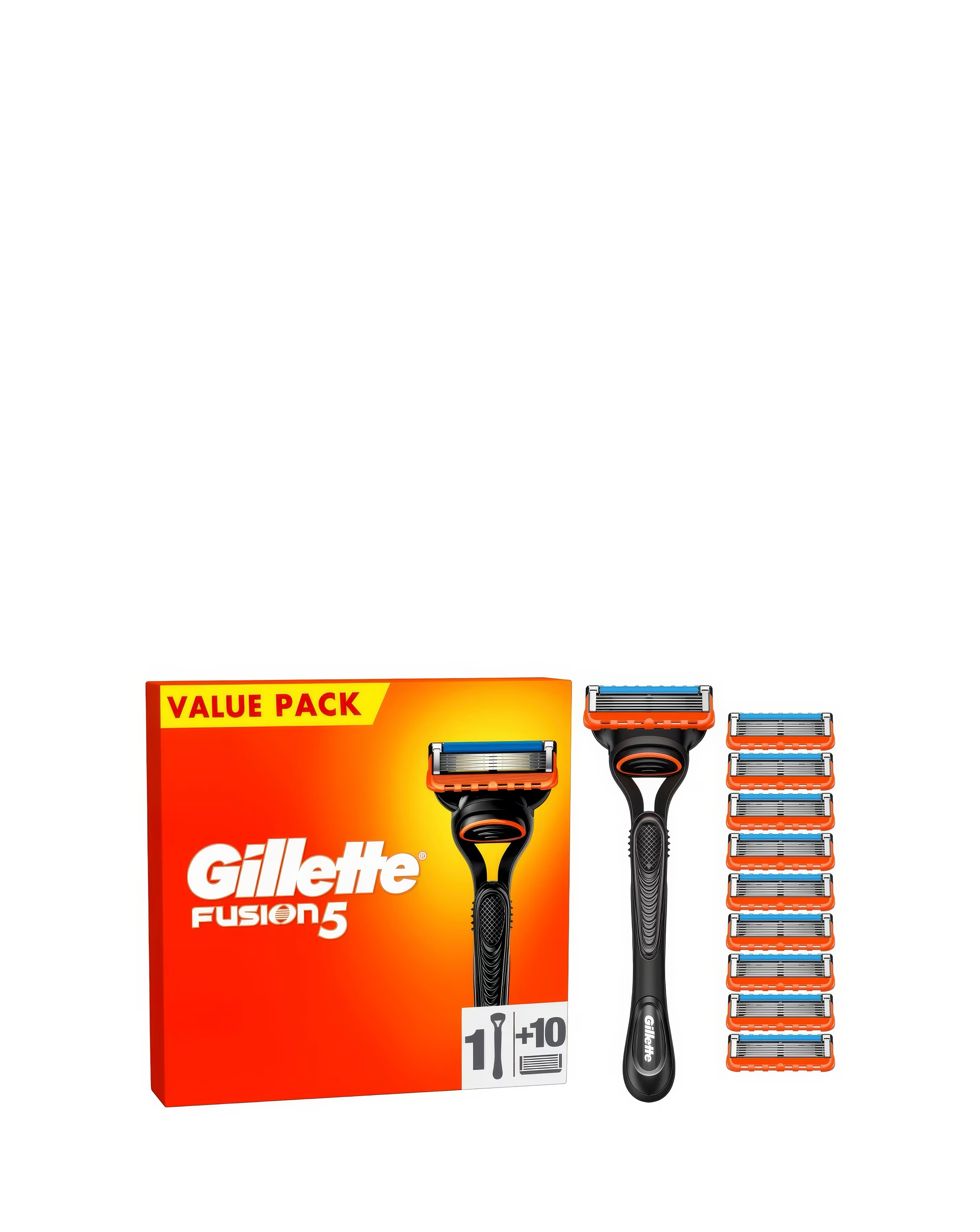 Gillette Fusion Razor Bundle 10 Blades 1 Gillette Fusion Razor Bundle 10 Blades