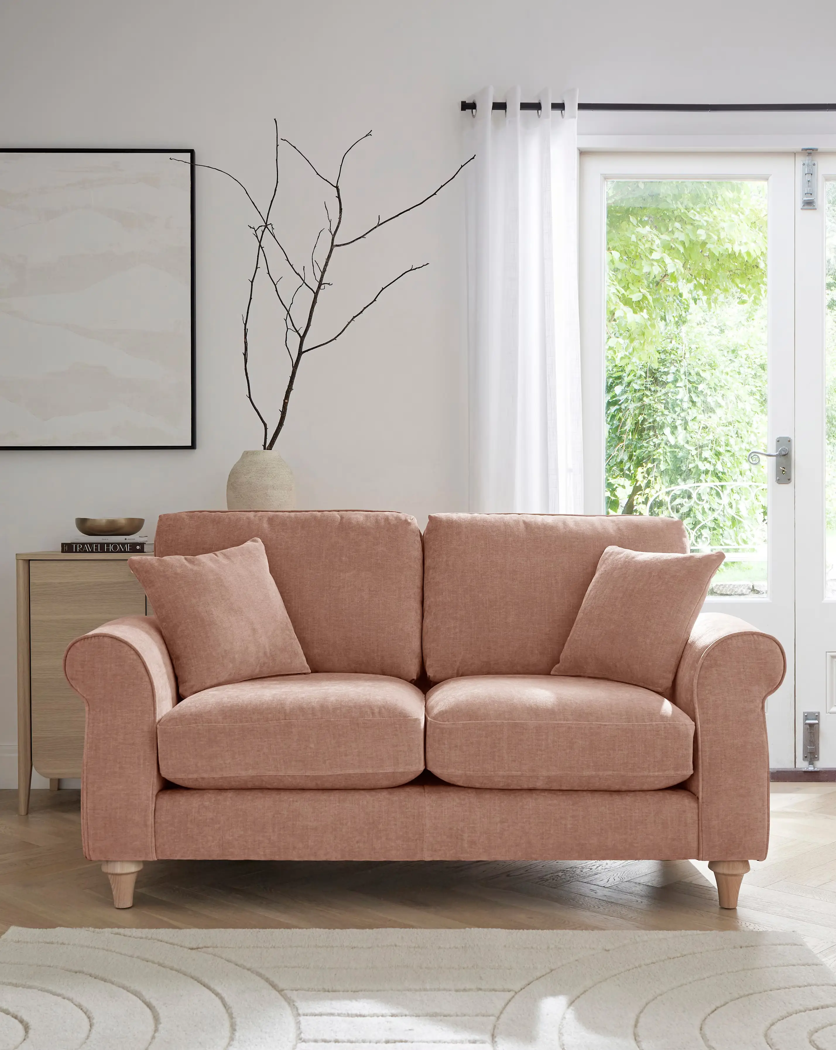 Julipa Colston Chenille 2 Seater Sofa 1 Julipa Colston Chenille 2 Seater Sofa