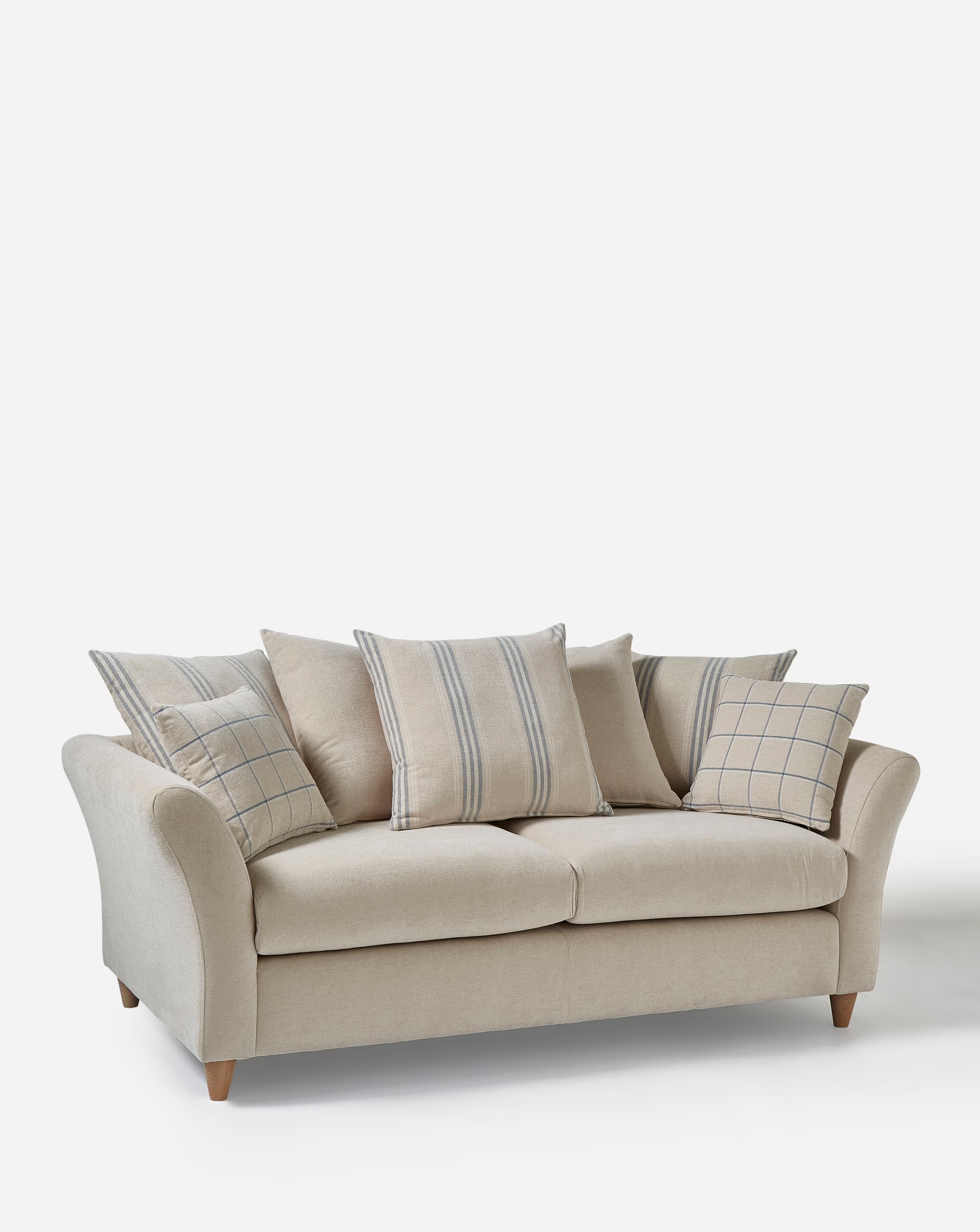 Clover Fabric Scatterback 3 Seater Sofa 2 Clover Fabric Scatterback 3 Seater Sofa