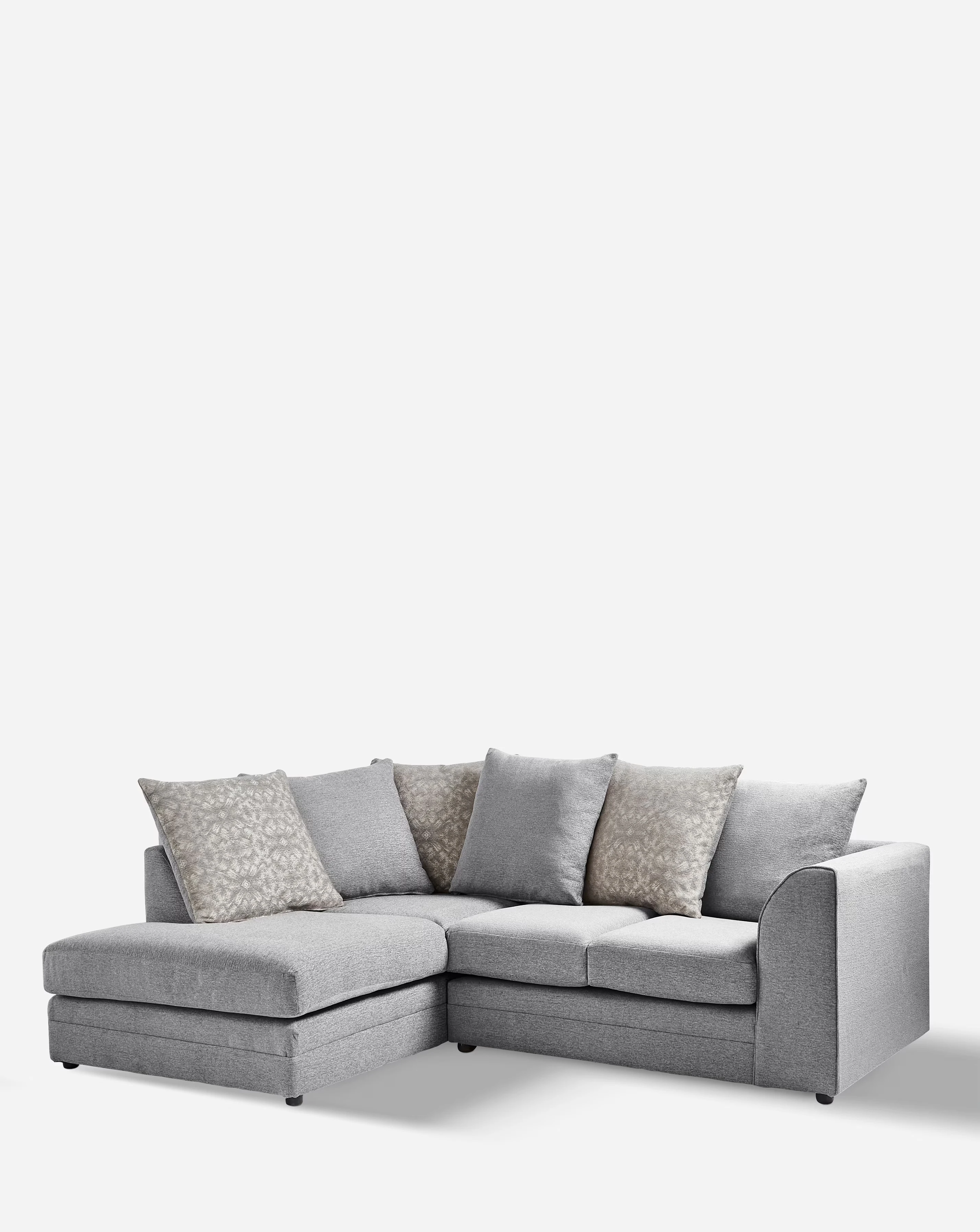 Missy Chenille Left Hand Corner Sofa 3 Missy Chenille Left Hand Corner Sofa