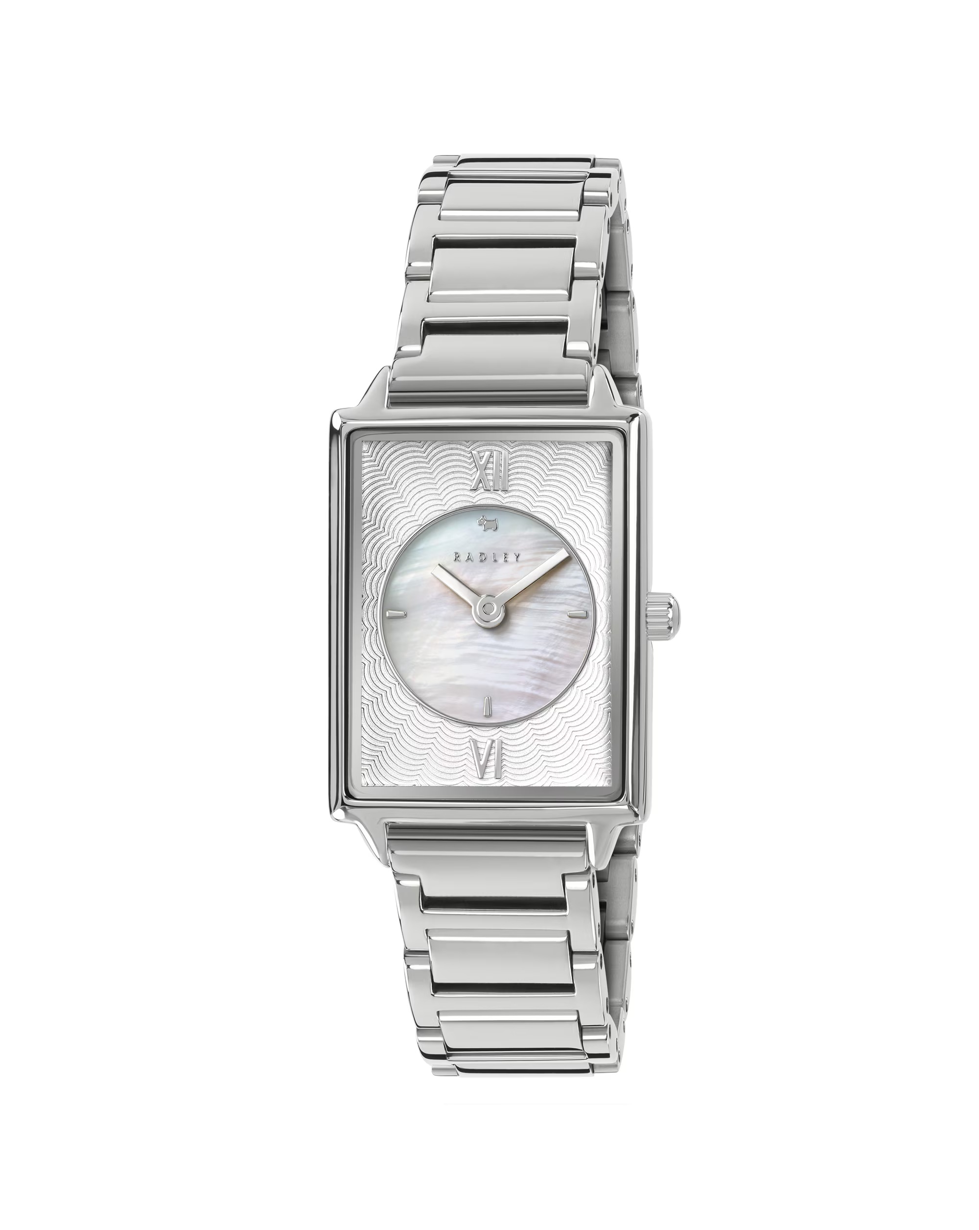 Radley Silver Rectangular 24mm Bracelet 1 Radley Silver Rectangular 24mm Bracelet