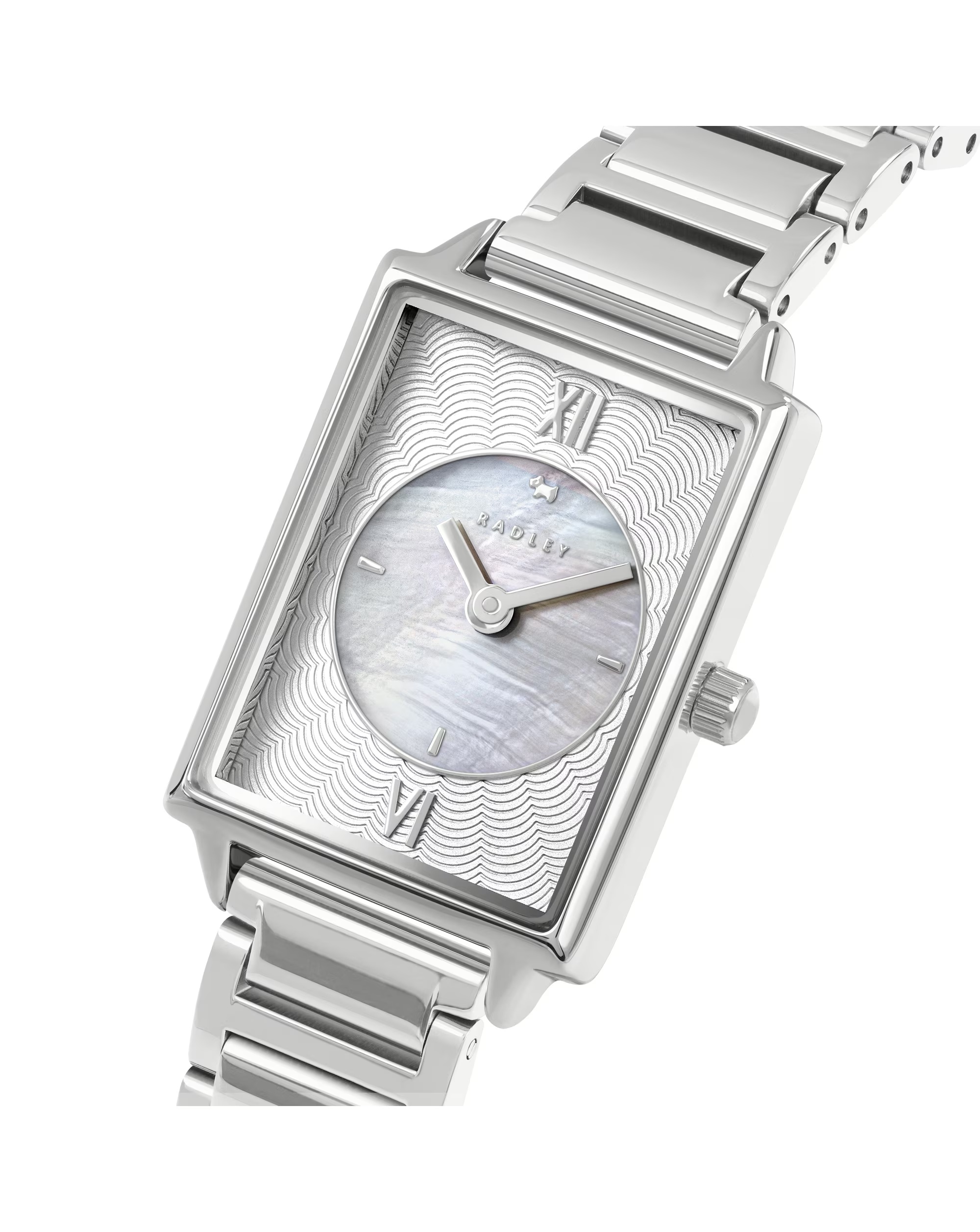 Radley Silver Rectangular 24mm Bracelet 2 Radley Silver Rectangular 24mm Bracelet