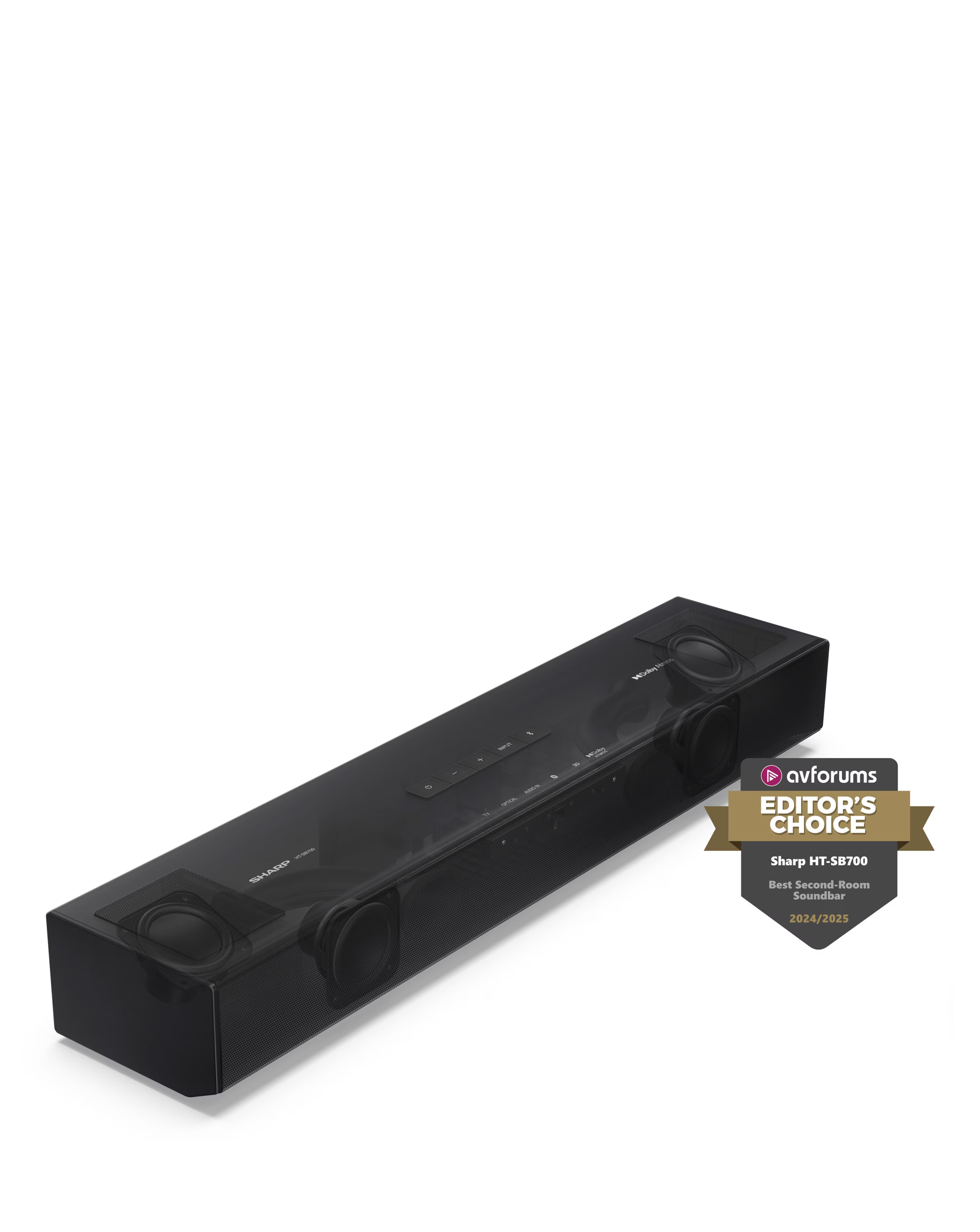 Sharp HT-SB700 140W 2.0.2 Compact Dolby Atmos Soundbar 4 Sharp HT-SB700 140W 2.0.2 Compact Dolby Atmos Soundbar