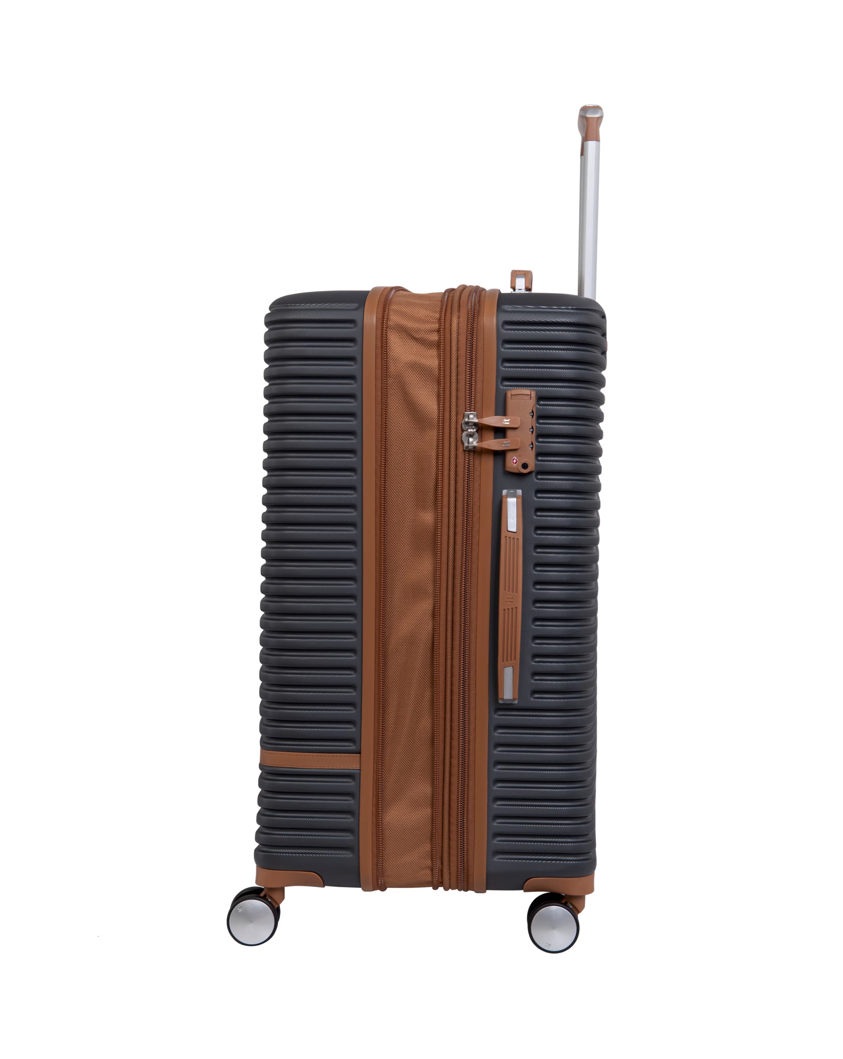 IT Luggage Replicating Cabin Suitcase - Charcoal 4 IT Luggage Replicating Cabin Suitcase - Charcoal