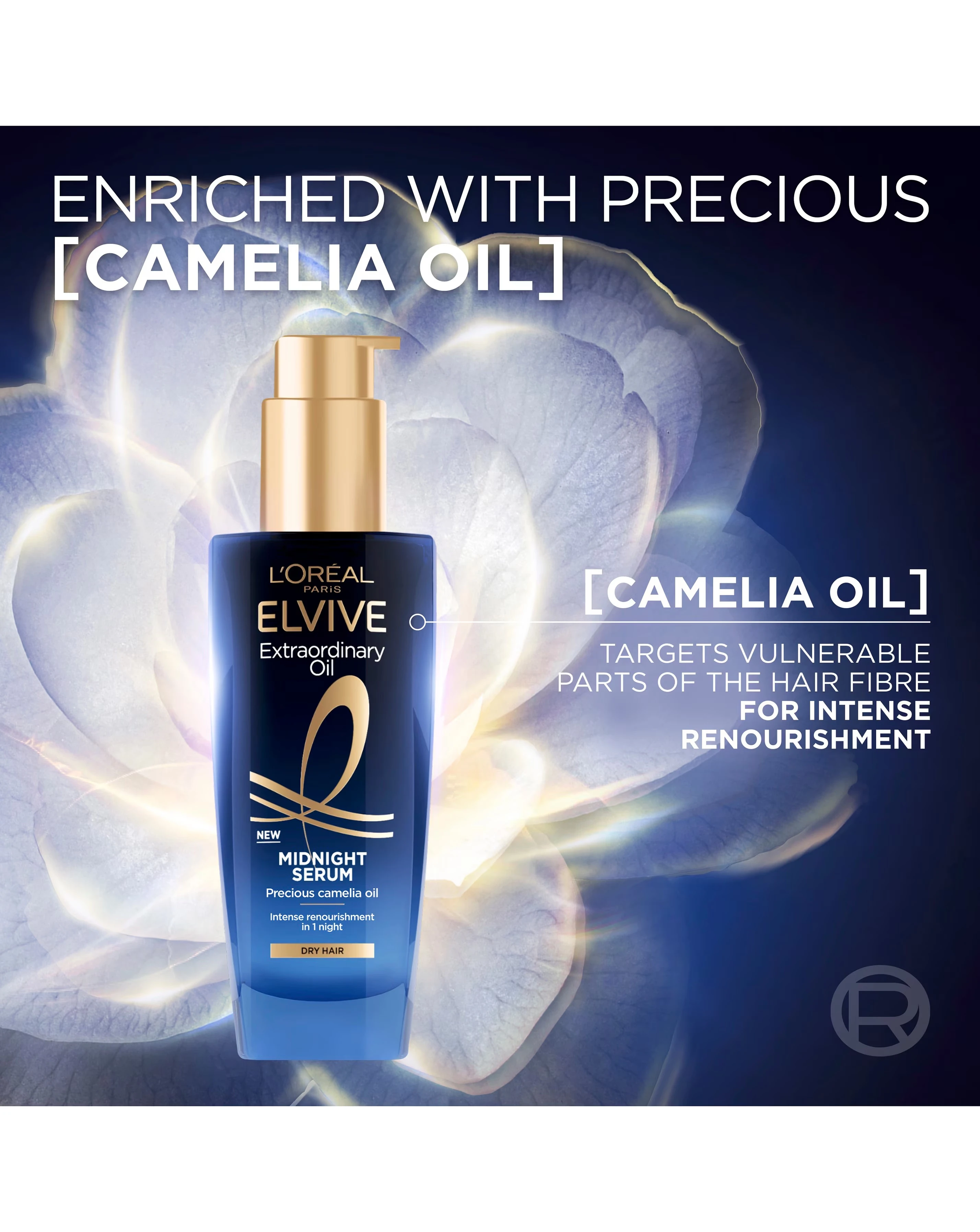 L'Oreal Paris Elvive Extraordinary Oil Midnight Serum 100ml 5 L'Oreal Paris Elvive Extraordinary Oil Midnight Serum 100ml