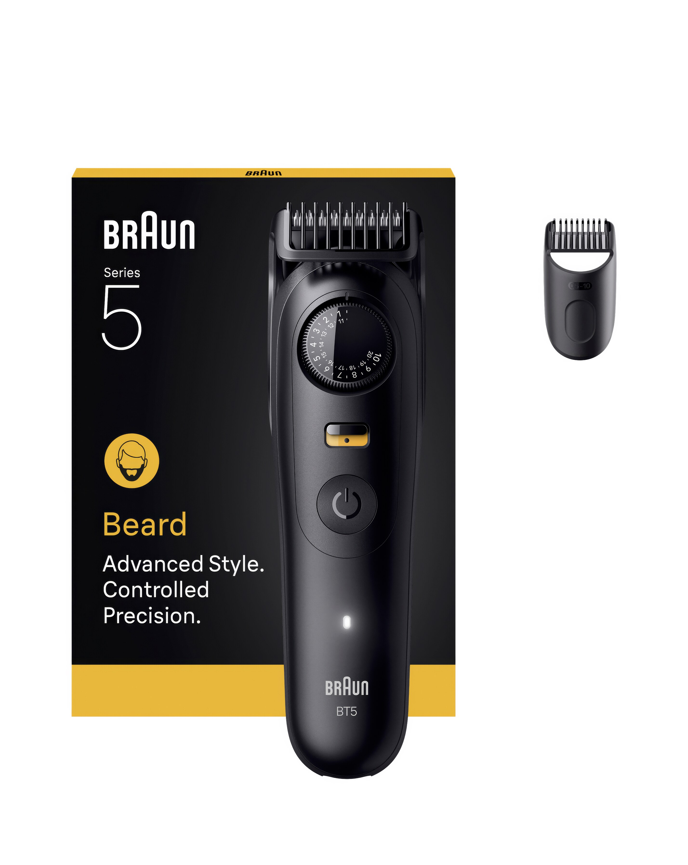 Braun - Beard Trimmer Series 5, +2 Styling Tools 1 Braun - Beard Trimmer Series 5, +2 Styling Tools
