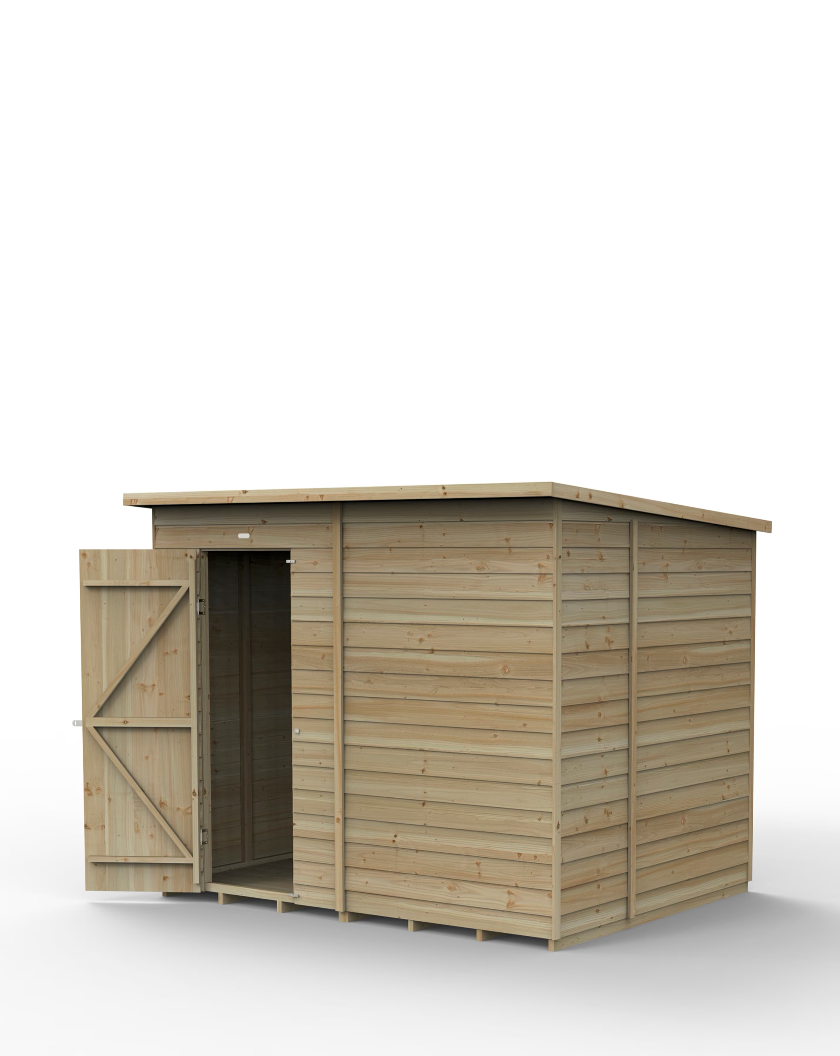 4LIFE Pent Shed 8x6 - Single Door - No Windows (Home Delivery) 3 4LIFE Pent Shed 8x6 - Single Door - No Windows (Home Delivery)