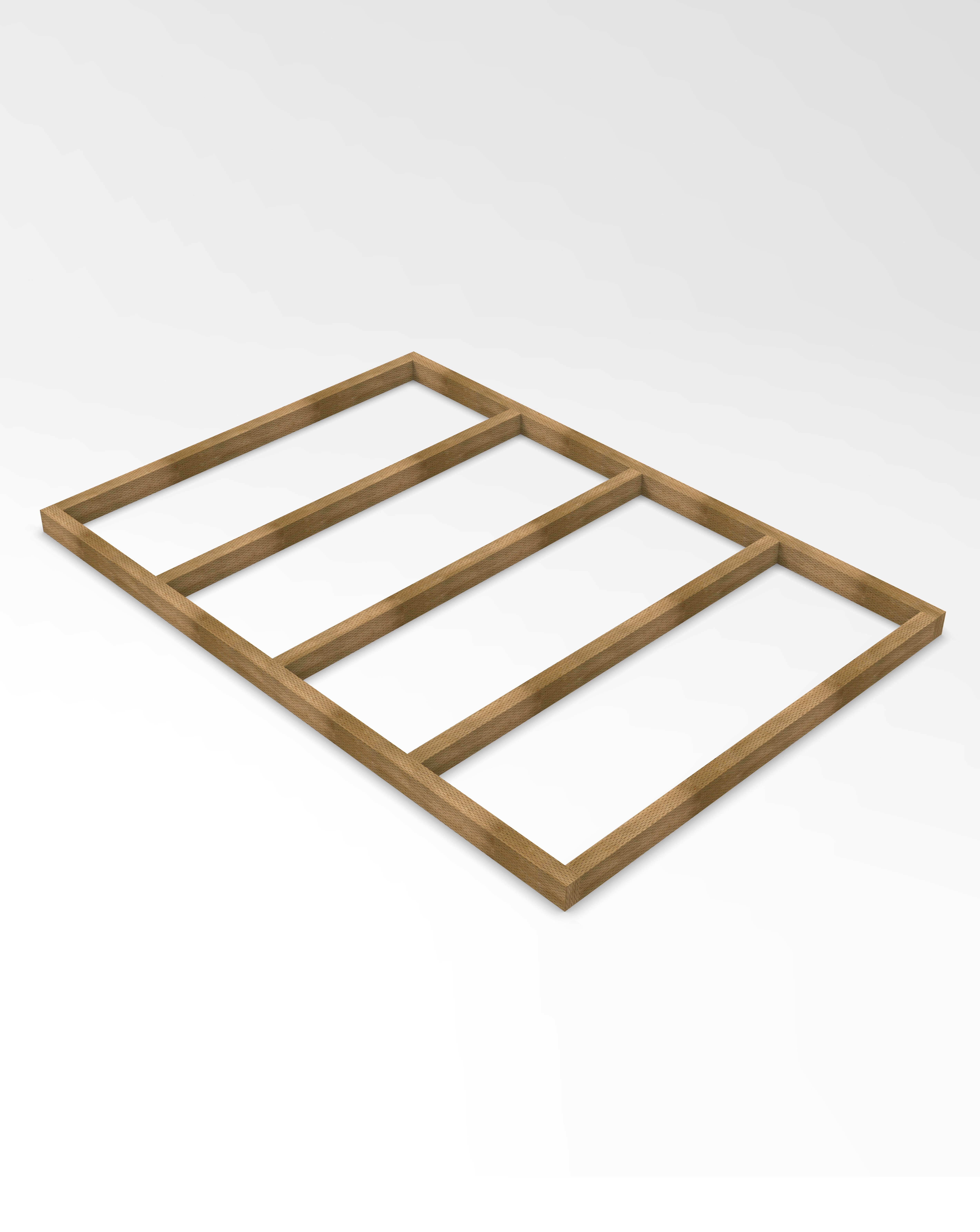 Forest 7x5 Wooden Shed Base 4 Forest 7x5 Wooden Shed Base